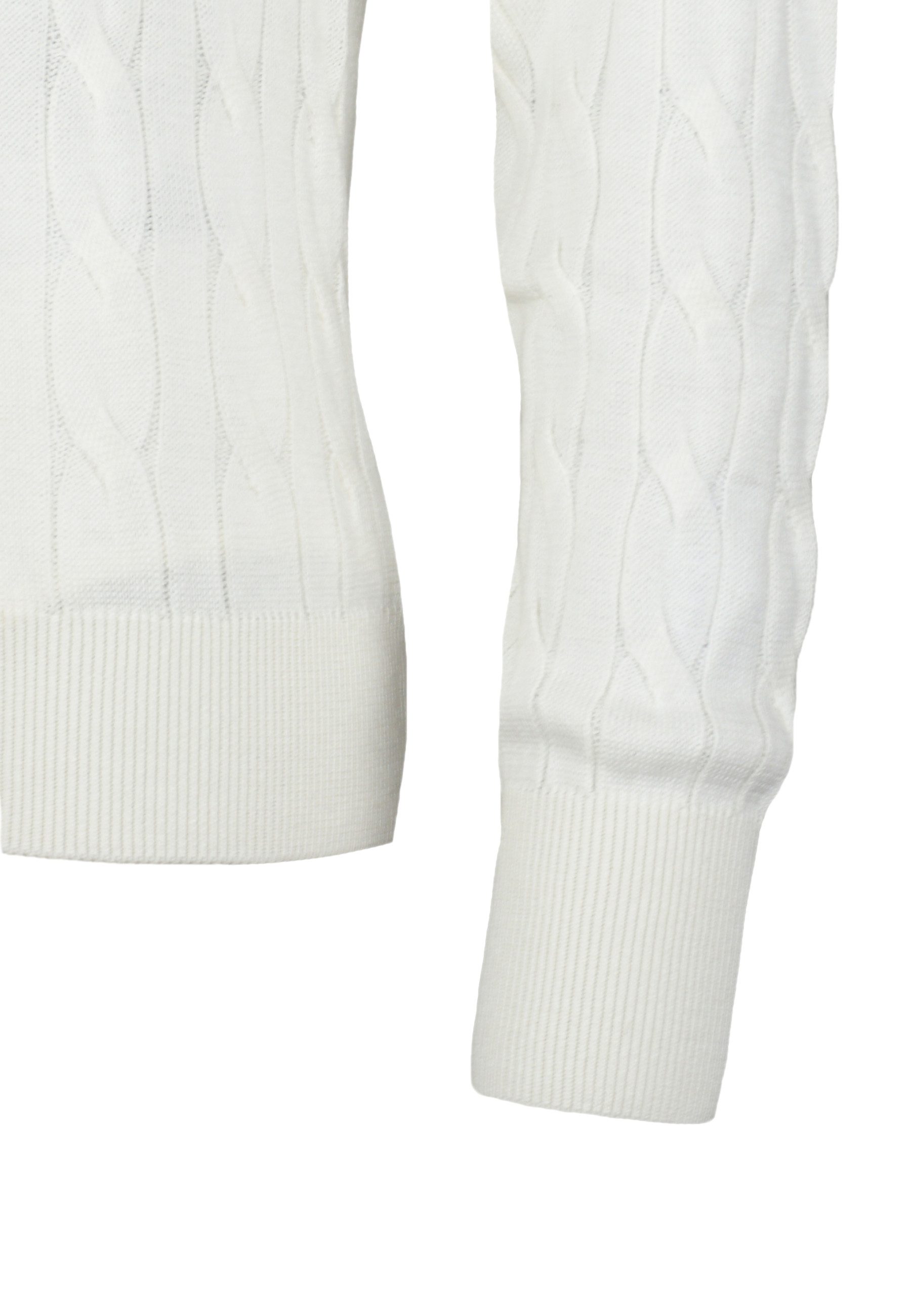 U.S. Polo Assn. Sweatshirt Shirt Pullover Cable V-Neck (1-tlg) günstig online kaufen