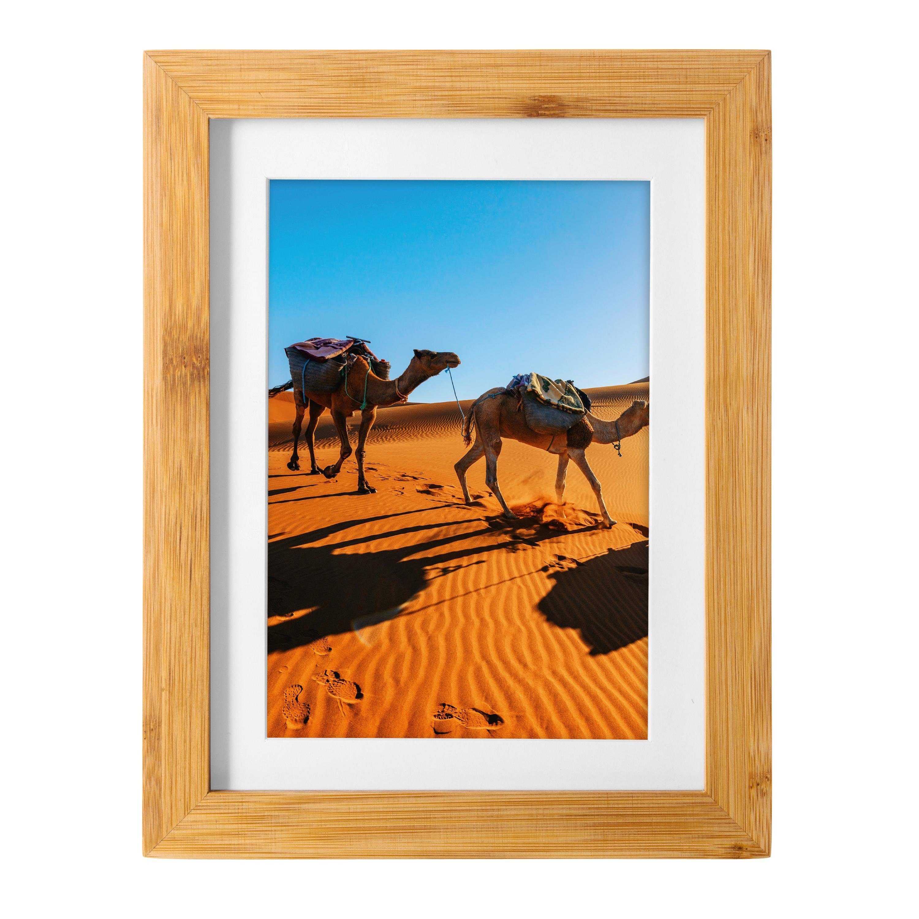 Goldbuch Bilderrahmen Holzrahmen 900143 Bamboo 13x18cm günstig online kaufen