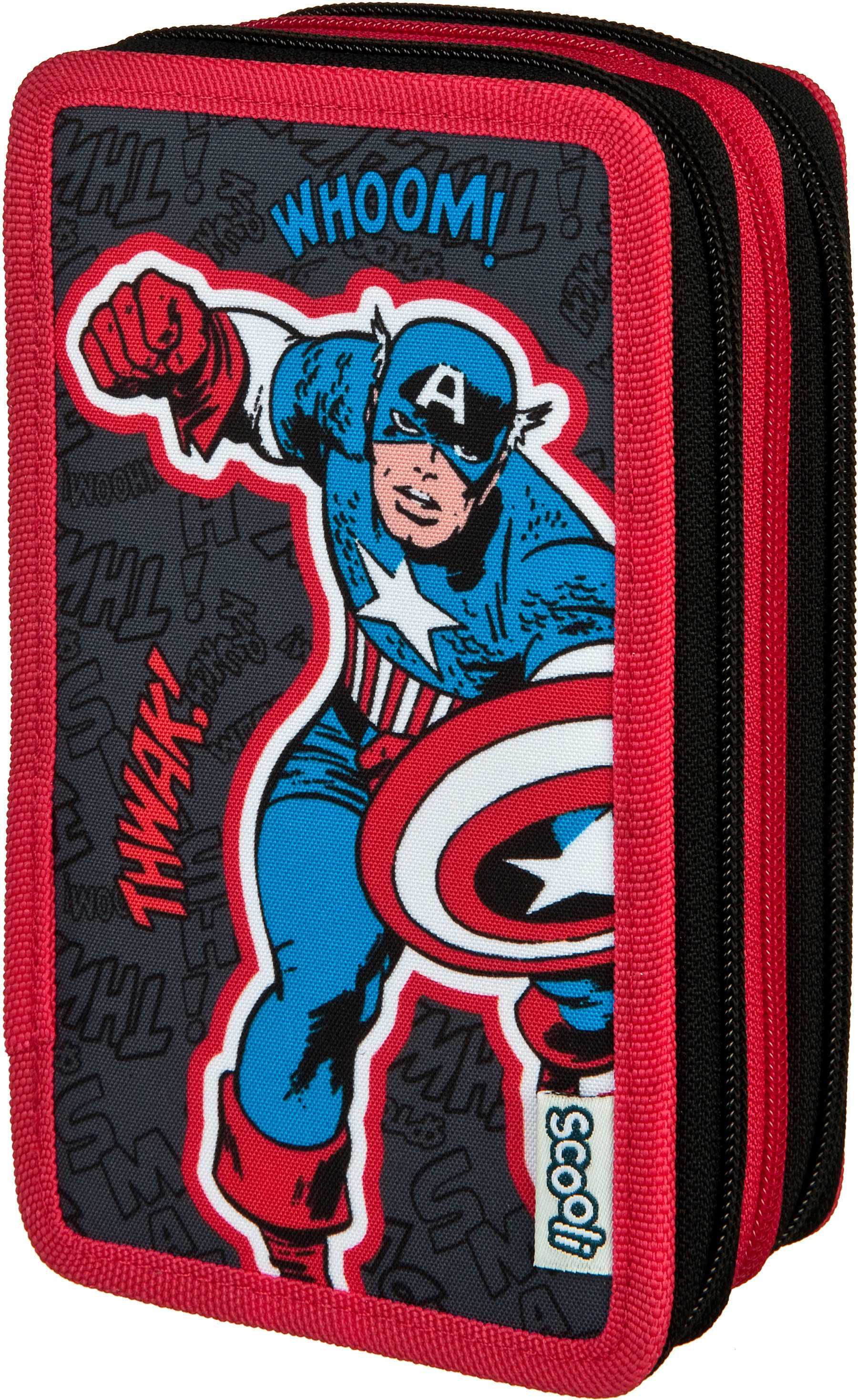 Scooli Federmäppchen Tripledecker