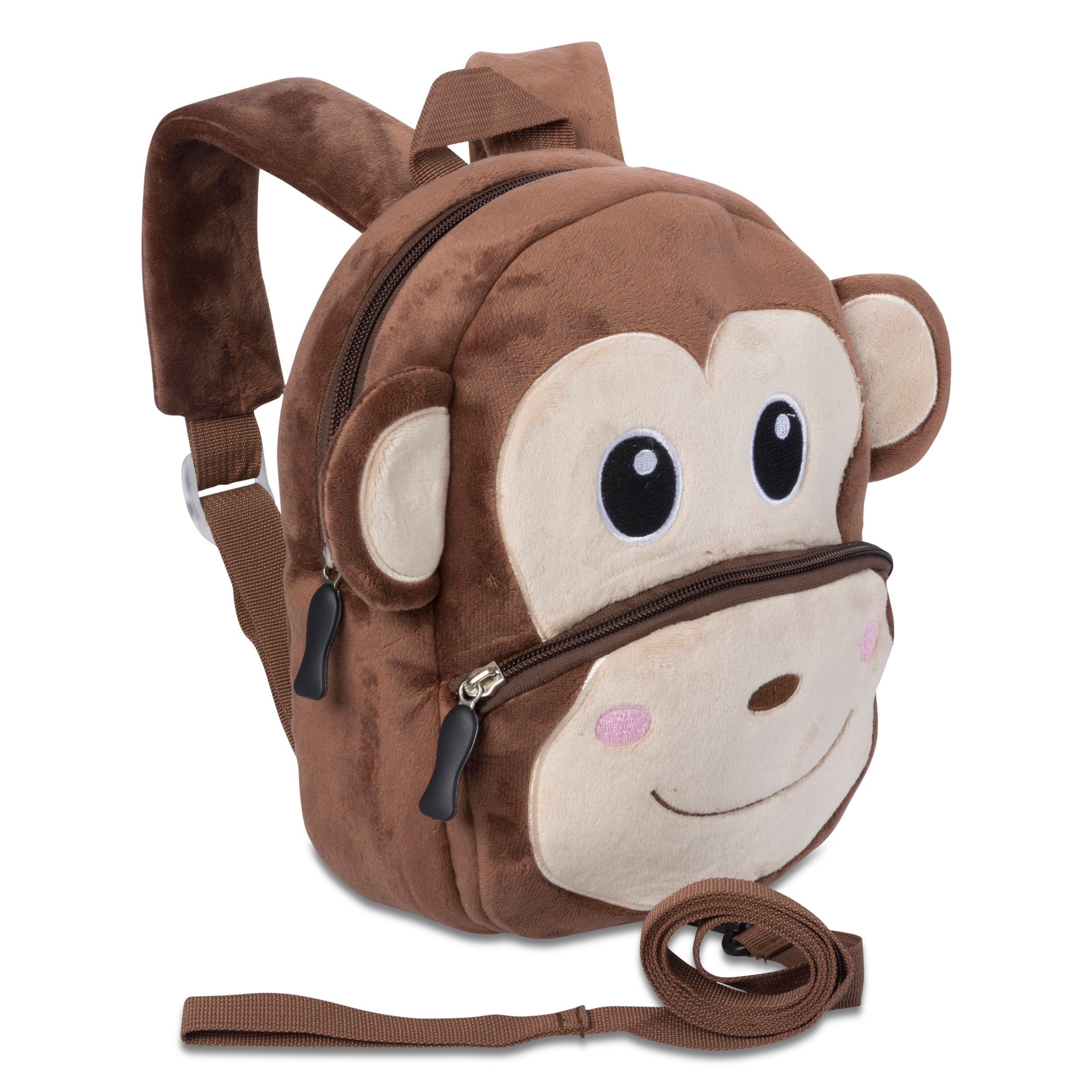 all Kids United Kinderrucksack ALL KIDS UNITED Kinder Rucksack Tiermotiv – Wasserdichter Rucksack (Tier-Rucksack, 2 - 6 Jahre), Wasserfest, Ergonomisch, Leichtgewichtig
