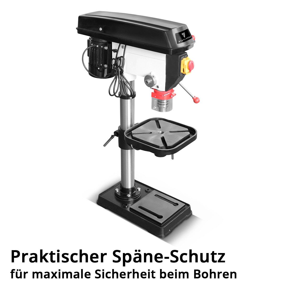 STAHLWERK Säulenbohrmaschine BD-550 ST 550W Leistung 200-2.800U/min Ø 16 mm