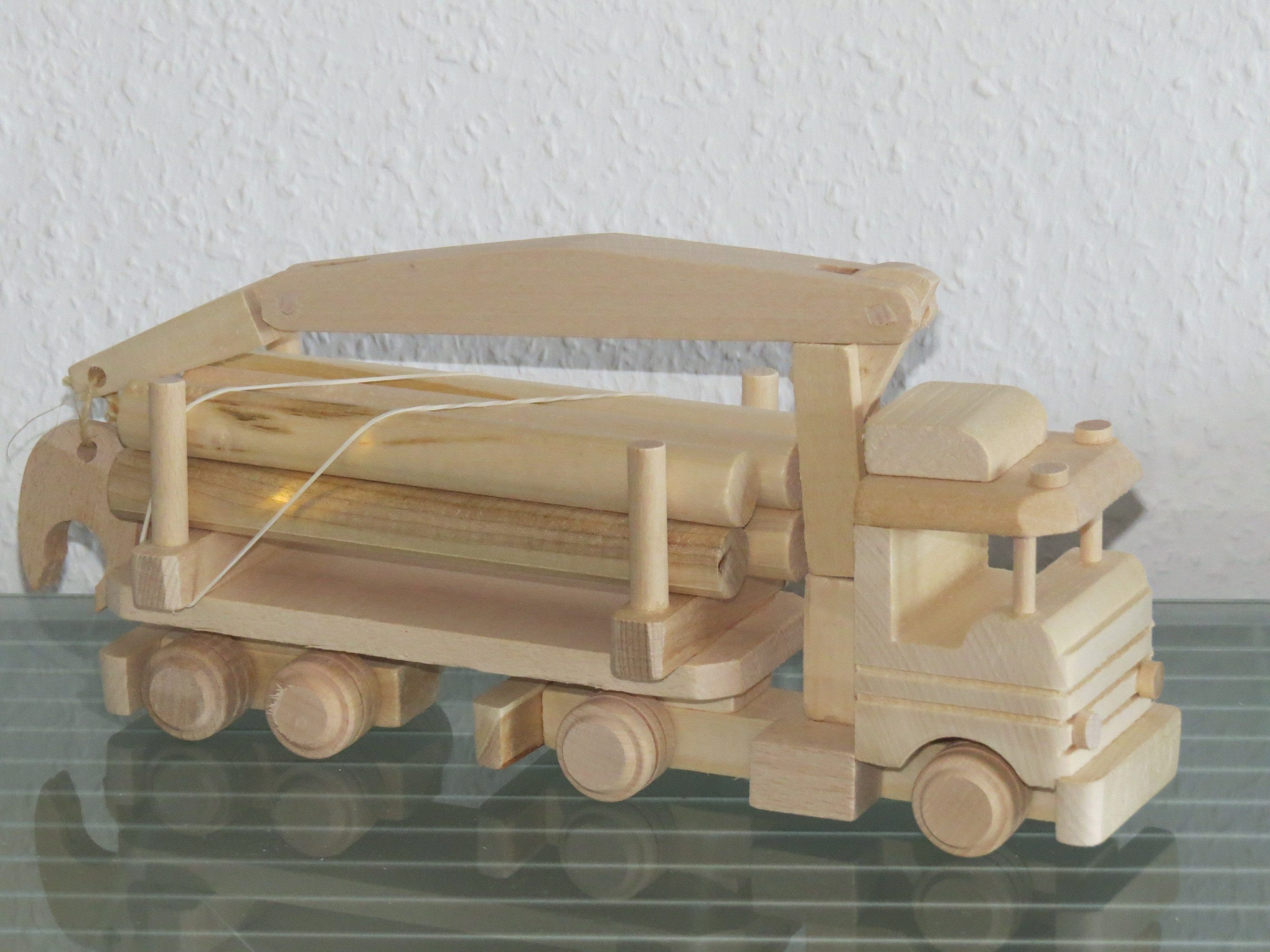 Holzprodukte Spielzeug-LKW LKW Holztransport Laster Lastwagen Truck Modell Holz