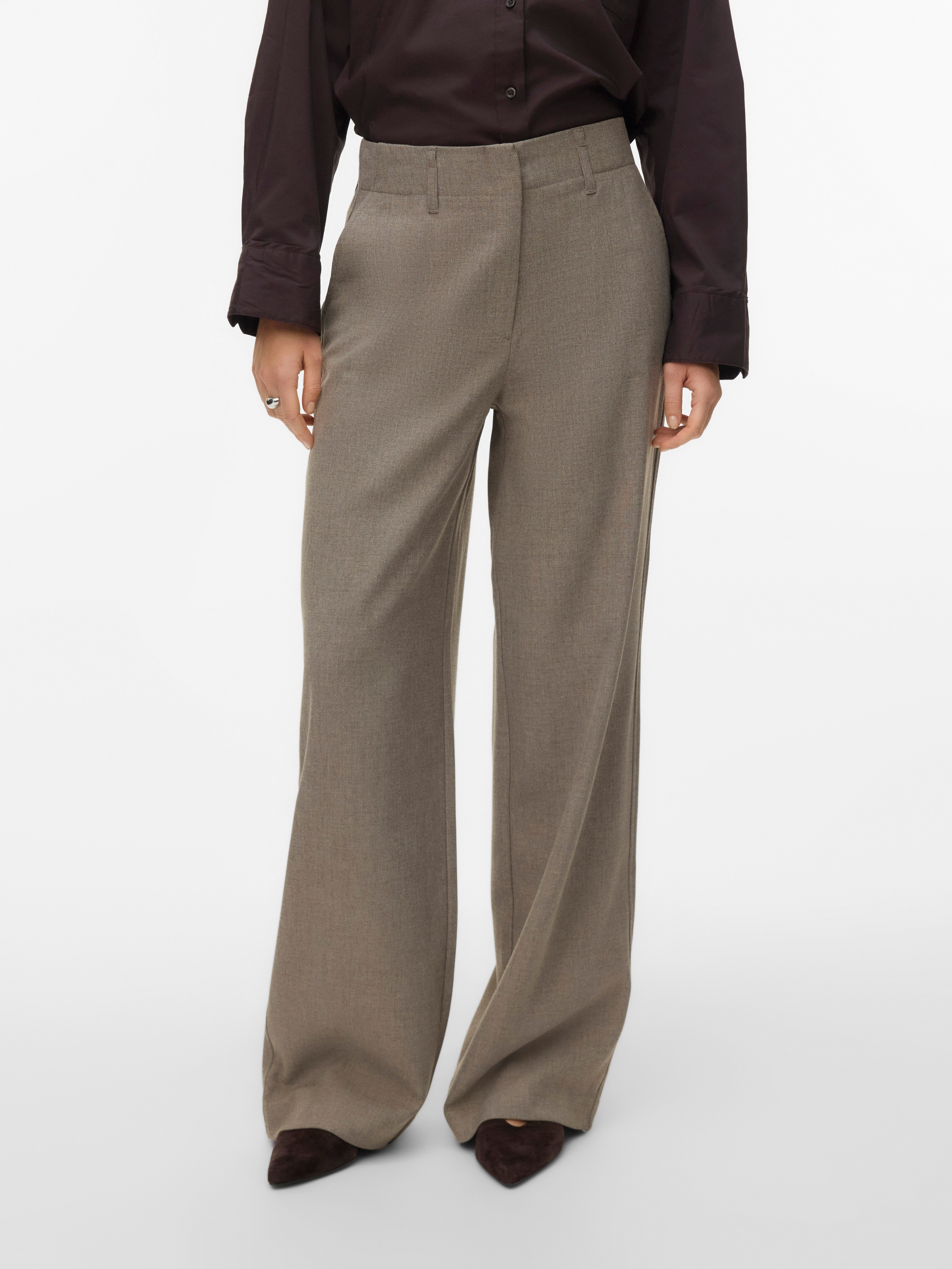 Anzughose VMBESTIE HW WIDE PANT NOOS