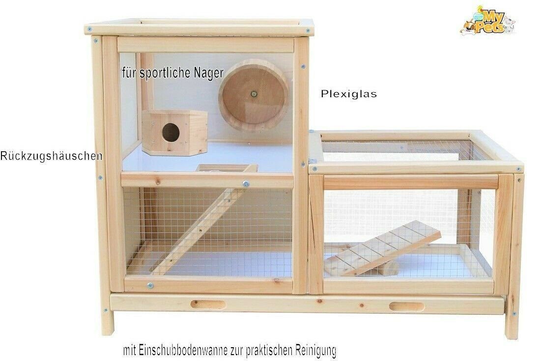 BruKa Kleintierkäfig SMARTY Nagerkäfig Hamsterkäfig Stall Meerschweinchen K günstig online kaufen