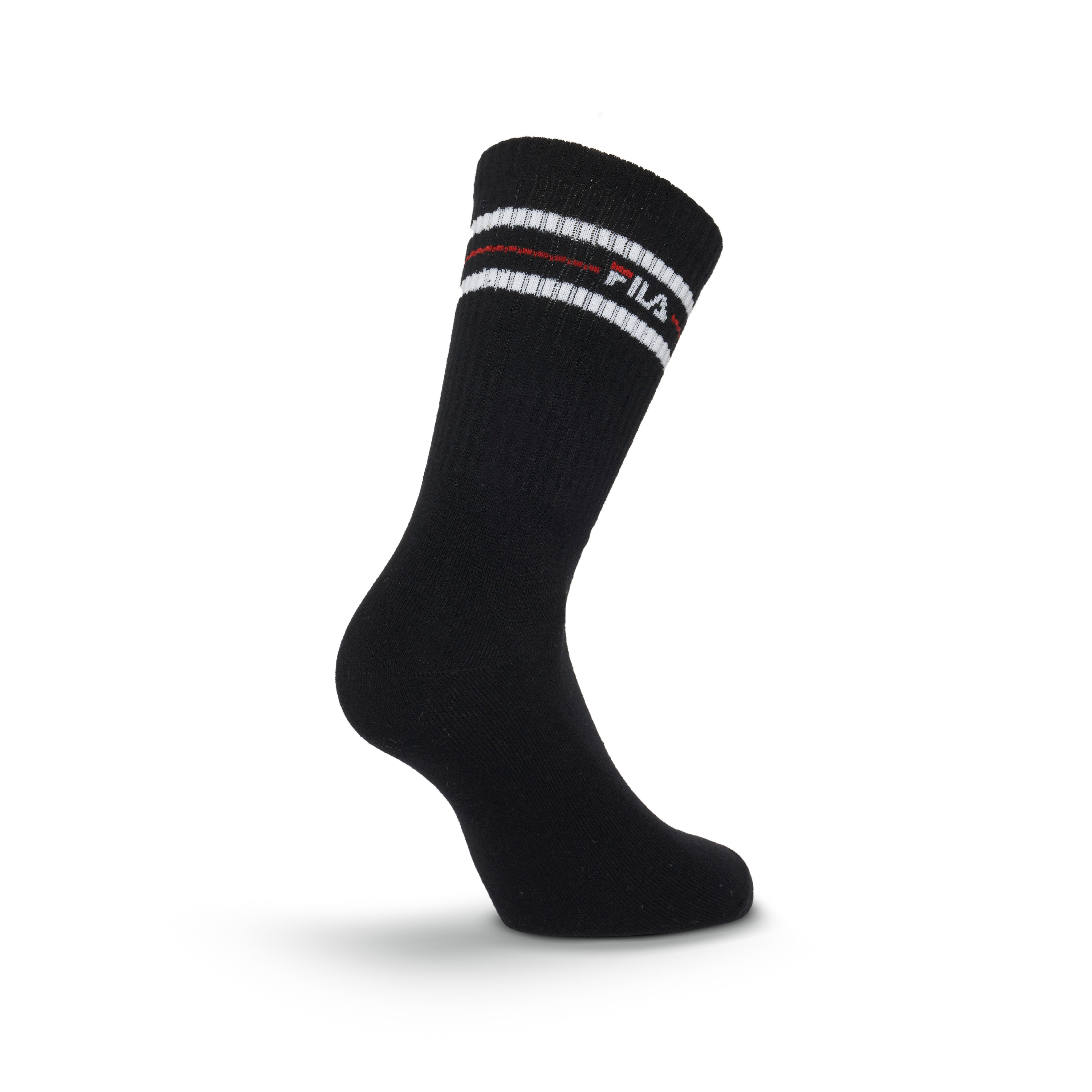 Fila Socken UNISEX LIFESTYLE PLAIN SOCKS (6-Paar) mit eingestricktem Logo – Bild 5 von 5