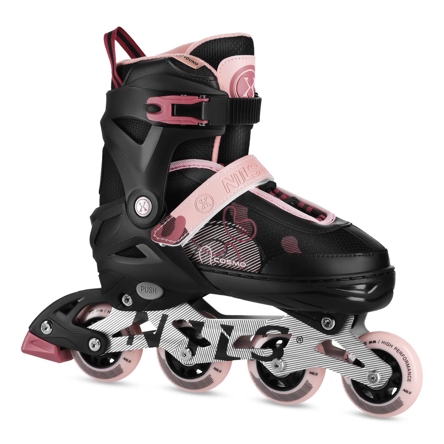 Inlineskates Inliner verstellbare Inline Skates COSMO rosa Größe 34-41