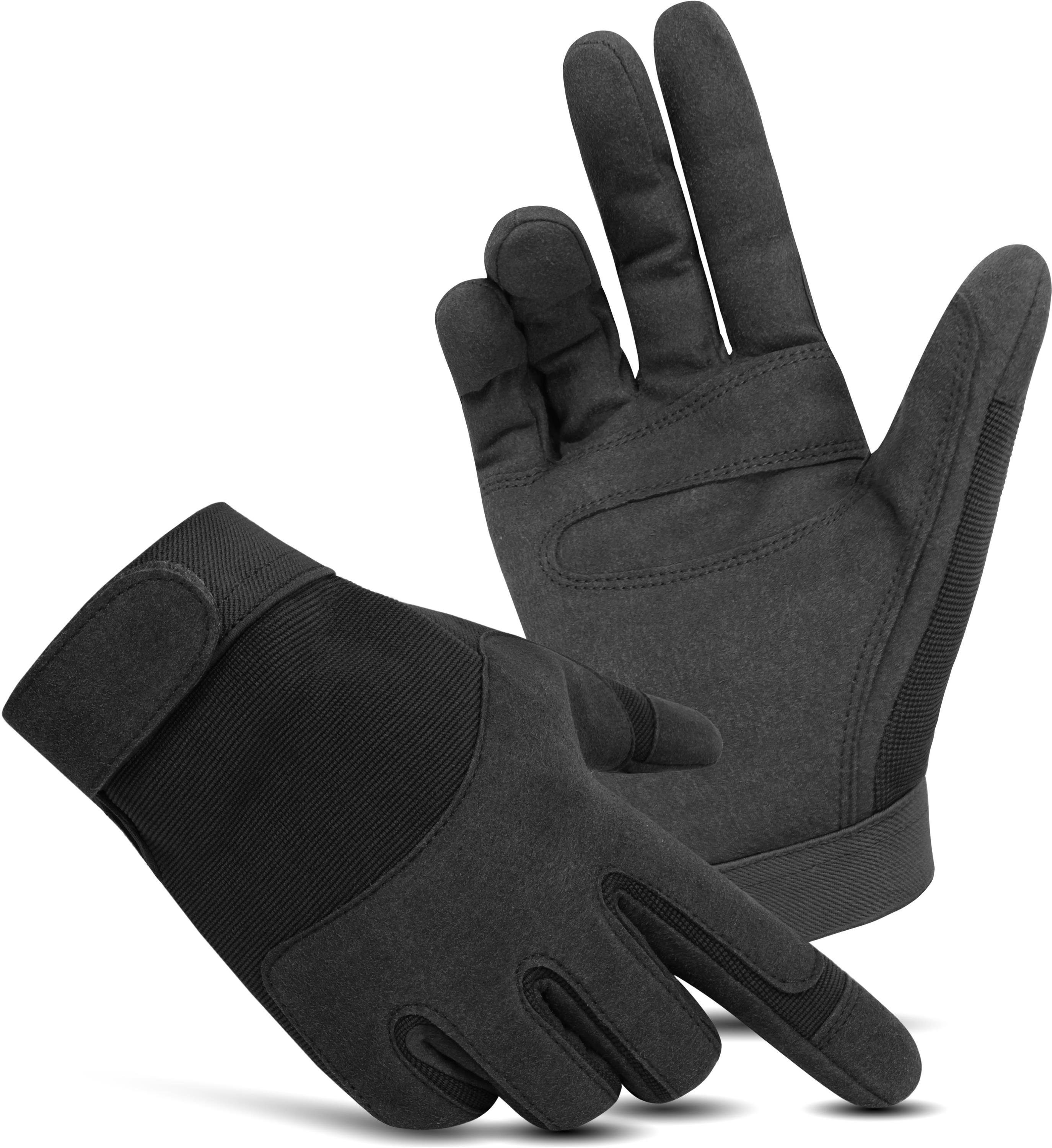 normani Multisporthandschuhe Fingerhandschuhe ARMY GLOVES Basic Tactical Handschuhe Einsatzhandschuhe Outdoorhandschuhe Schwarz