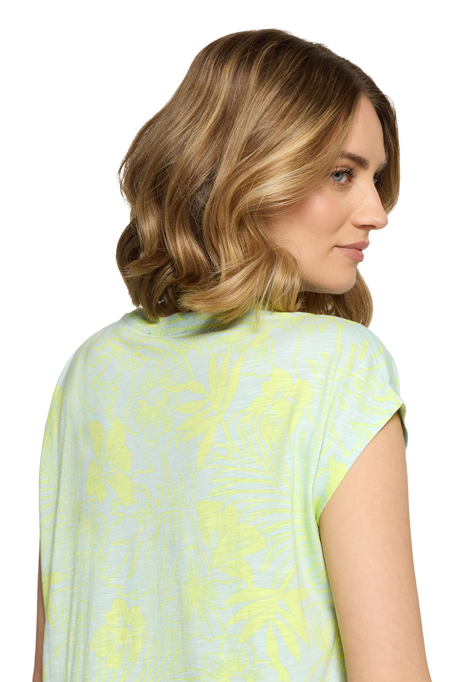 Betty Barclay Kurzarmshirt Damen mit Tunnelzug (1-tlg)