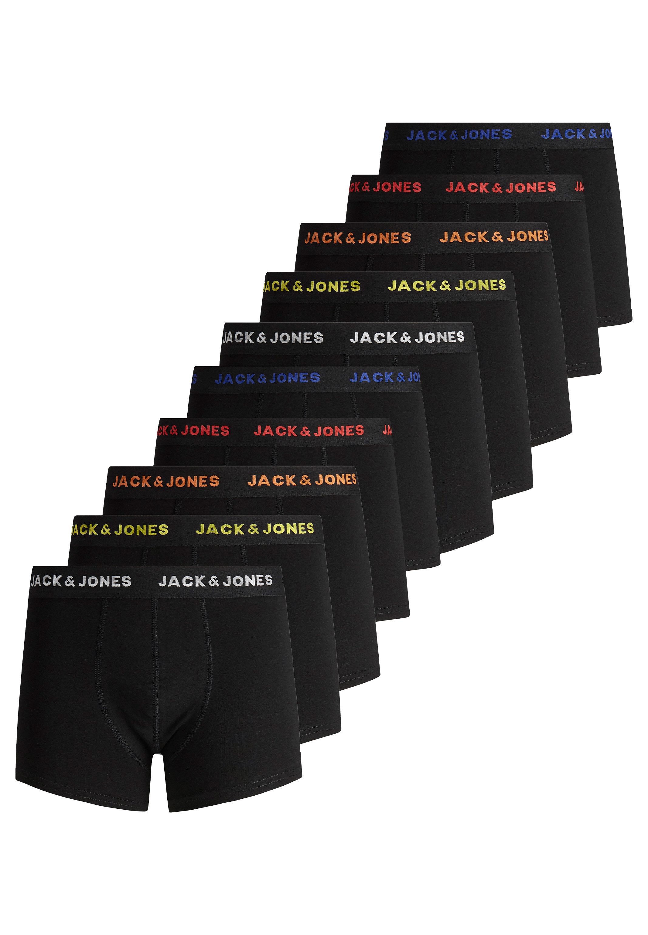 Jack & Jones Retro Boxer 10er Pack Basic (Spar-Set, 10-St) Retro Short / Pa günstig online kaufen