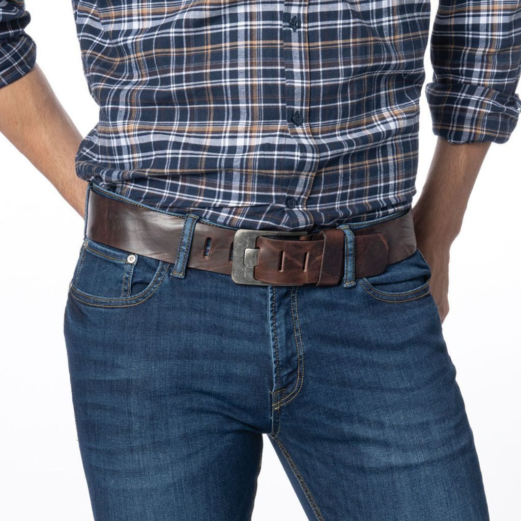 BERND GÖTZ Ledergürtel Ledergürtel mit extrabreitem Powerlook günstig online kaufen