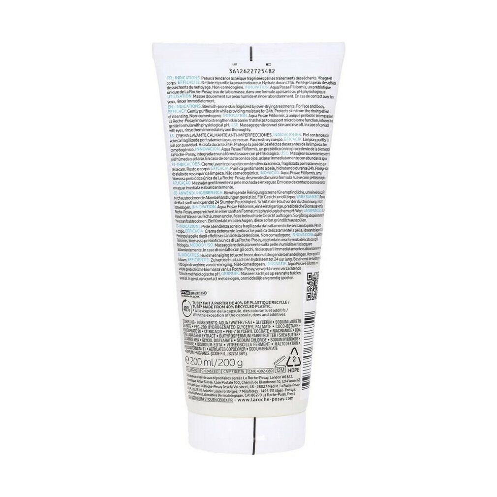 La Roche-Posay Gesichts-Reinigungsmilch La Roche Posay Effaclar H Iso-Biome Reinigungscreme