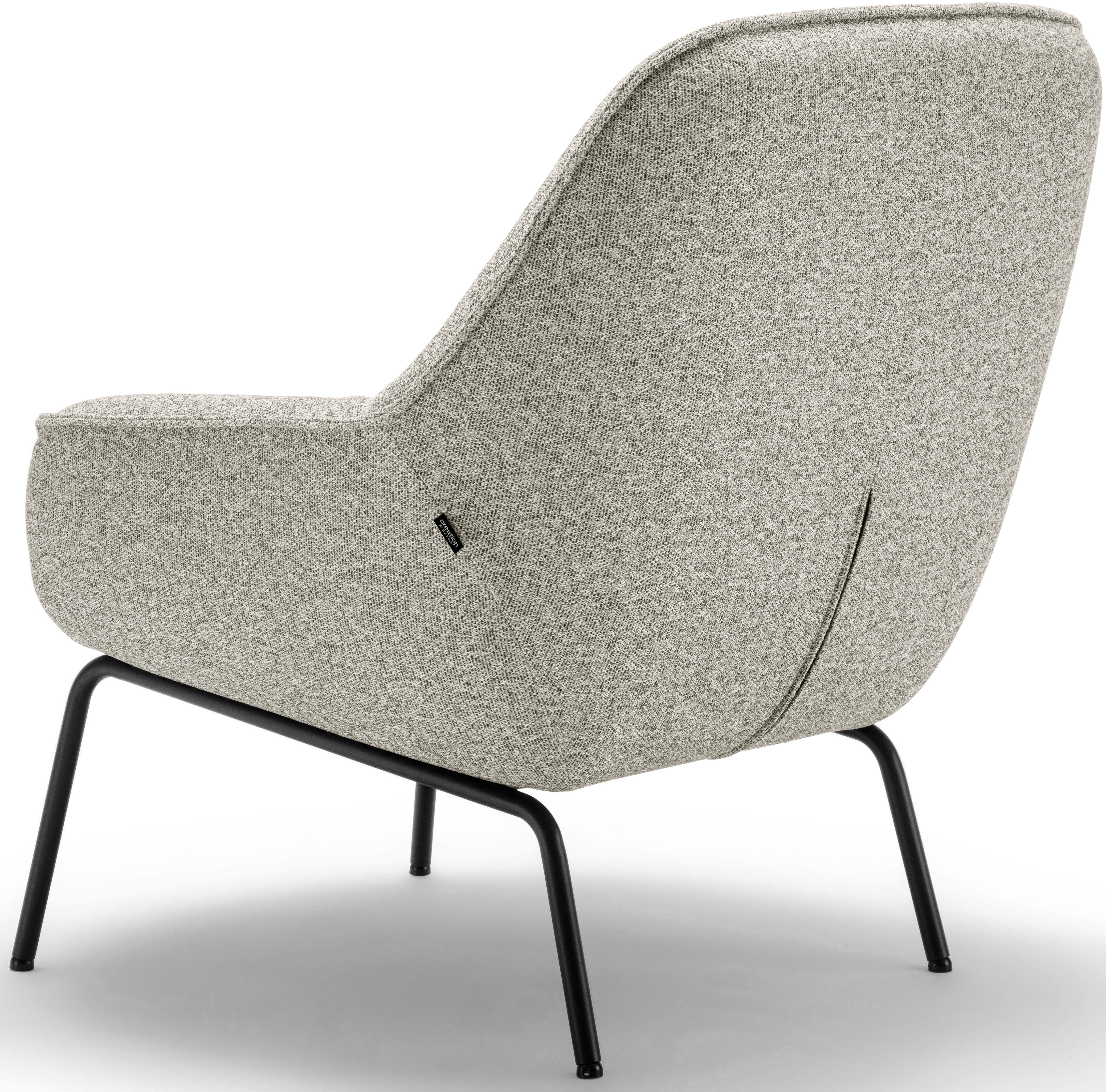 Creation BY ROLF BENZ Sessel Designsessel CR.482 in hochwertiger Detailverarbeitung, Breite 76cm, und tollem Sitzkomfort