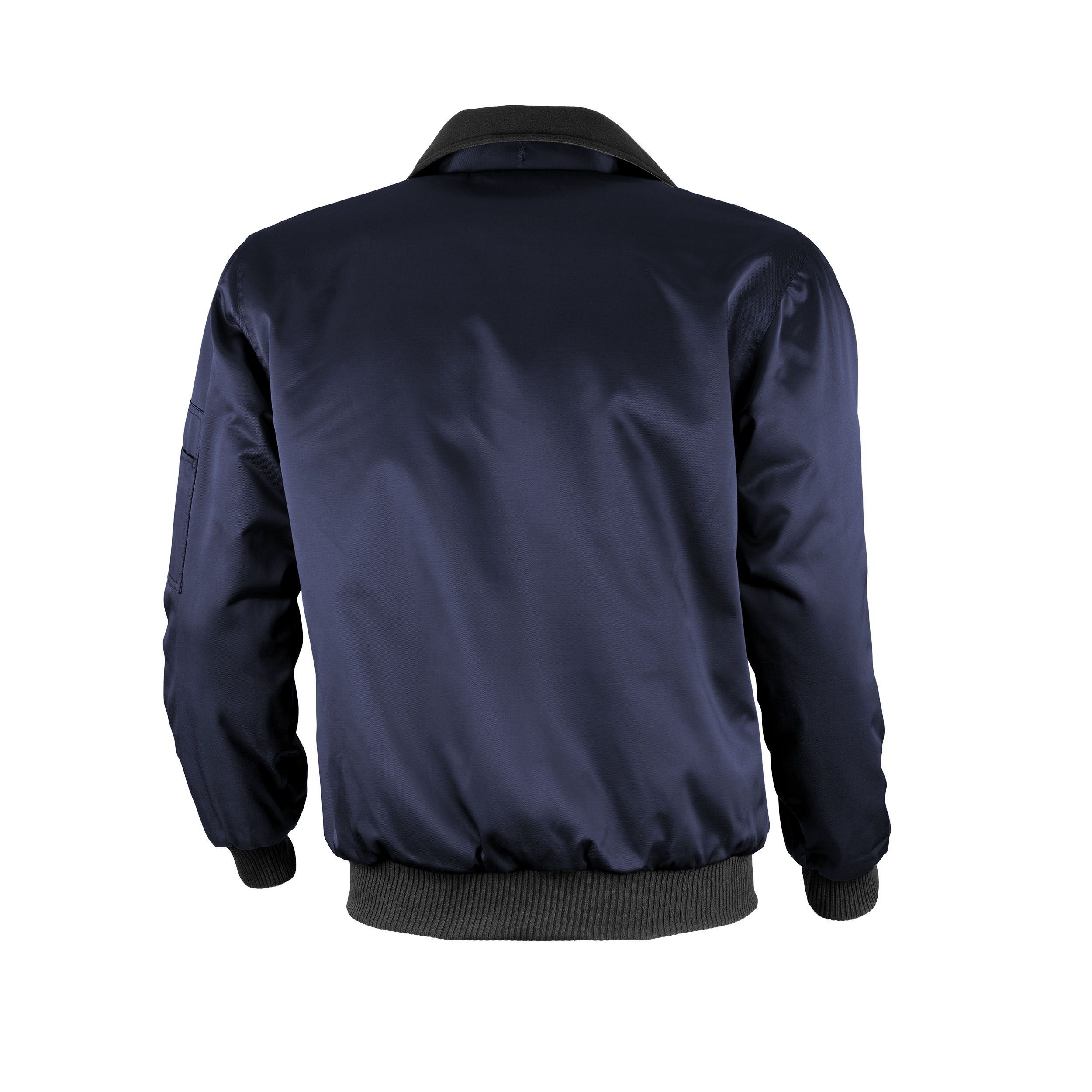 klassische ideale HIGH pilotenjacke WORKWEAR QUALITY - Übergangsjacke Pilotenjacke QUALITEX marine Pilotenjacke