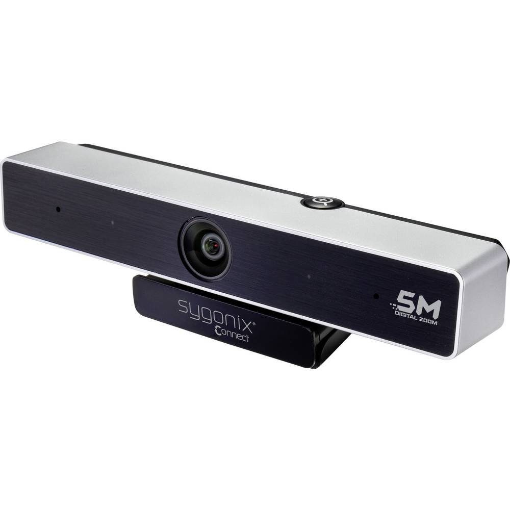 Sygonix Connect 2K (2592 x1944) Webcam mit Stereomikrofon SC-WC-300 Webcam (Klemm-Halterung)