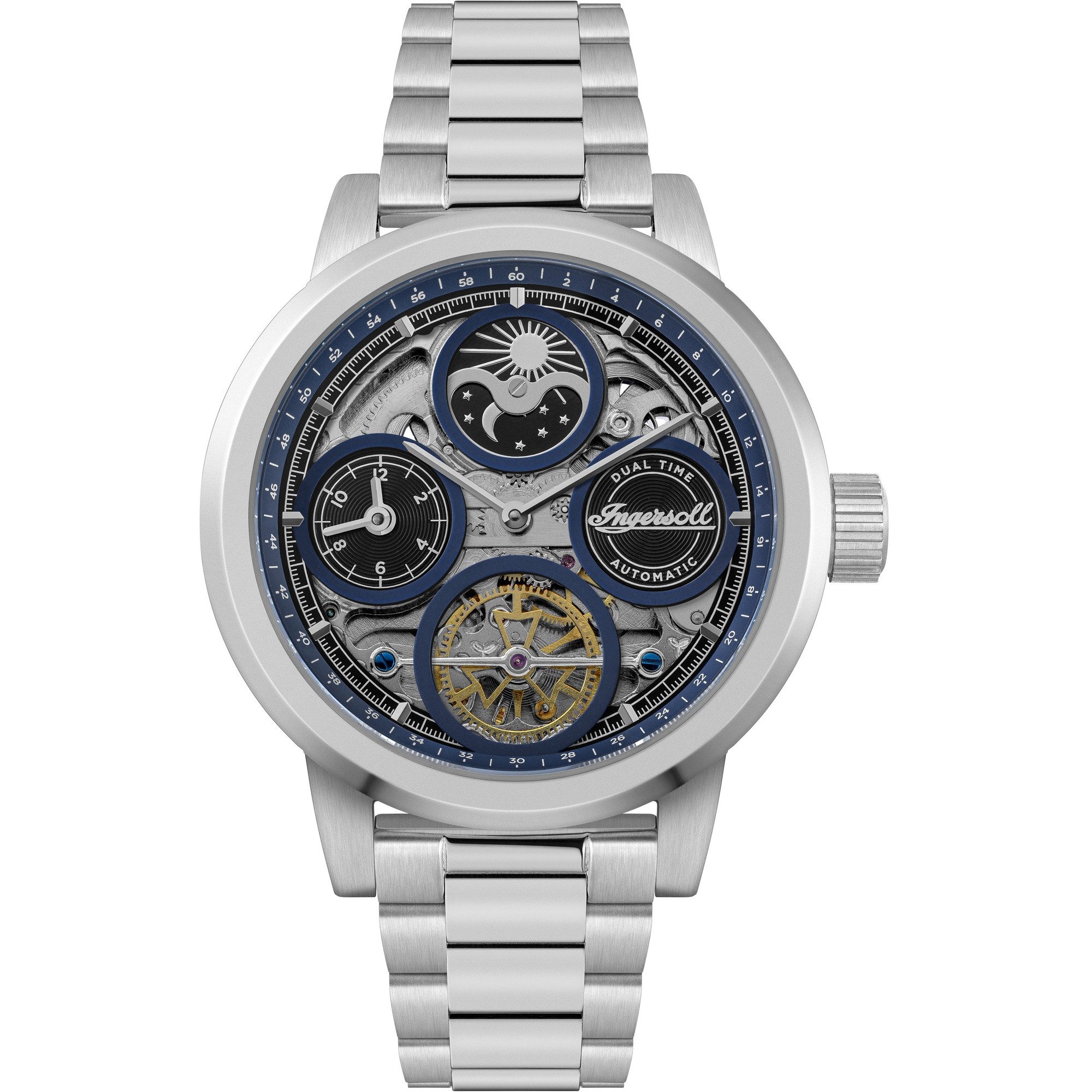 Ingersoll Automatikuhr Automatikuhr Herrenuhr 44 mm Automatik Herren