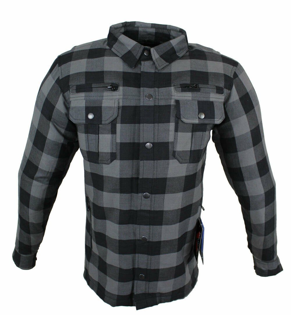 Alpha Speeds Motorradjacke Motorradhemd Flanell-Holzfäller KEV günstig online kaufen