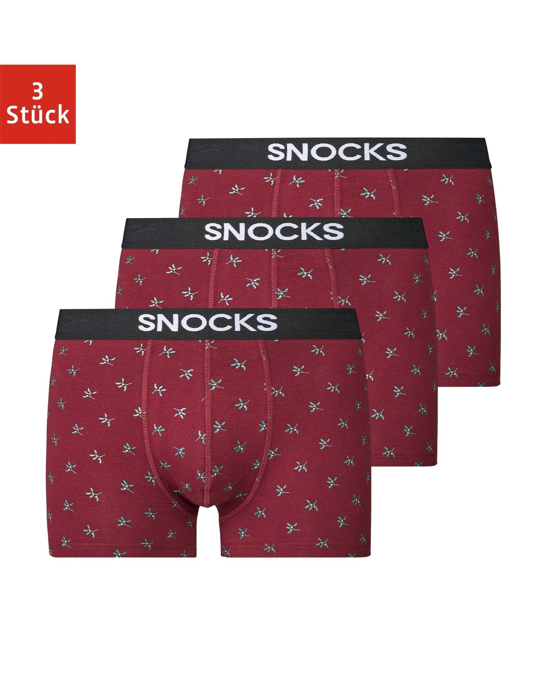 SNOCKS Boxershorts Enge Pants Herren Unterhose (6-St) aus Bio-Baumwolle, oh günstig online kaufen