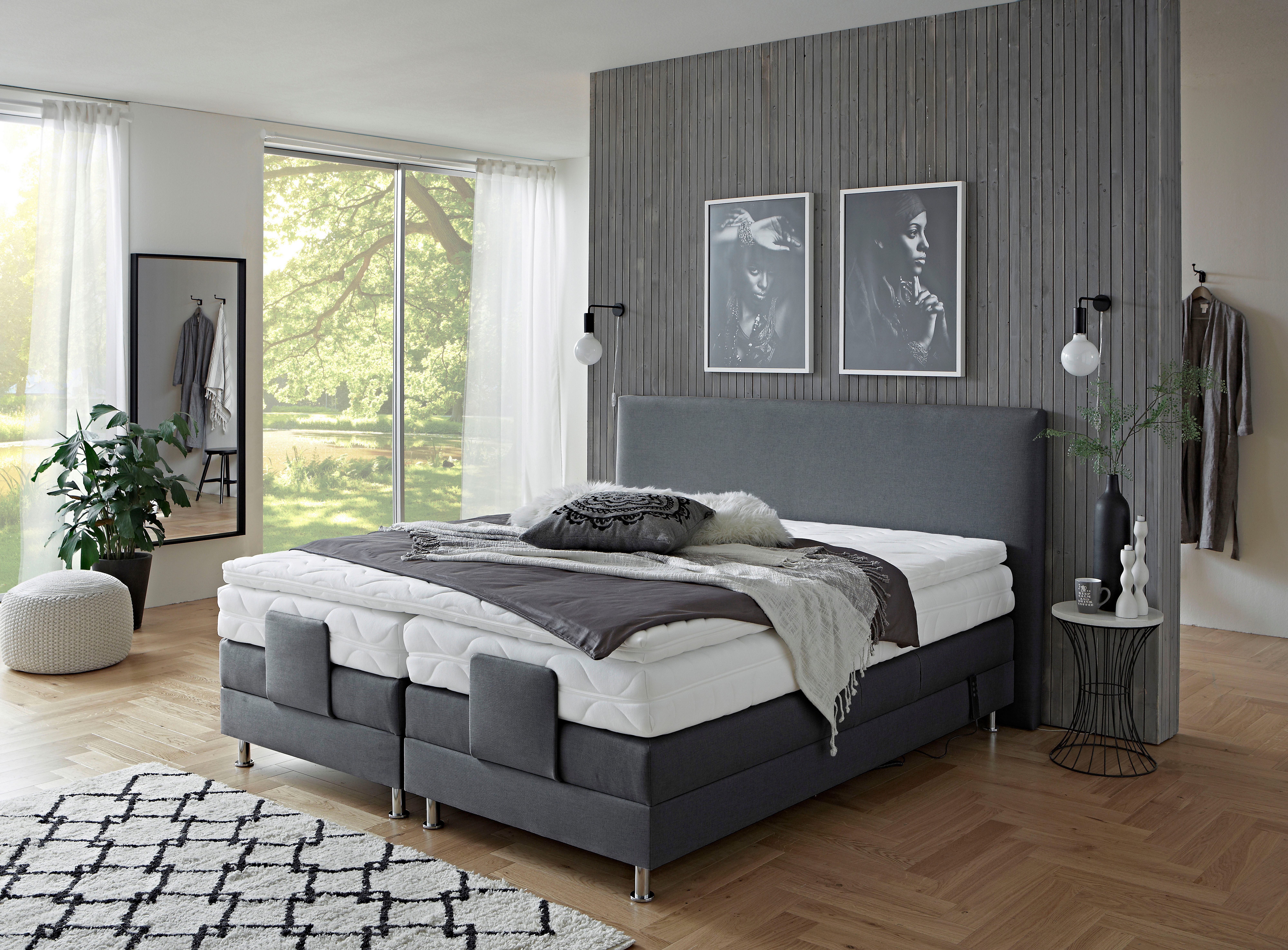 Westfalia Schlafkomfort Boxbett Lissabon wahlweise in den Breiten 160x200cm, 180x200cm & 200x200cm