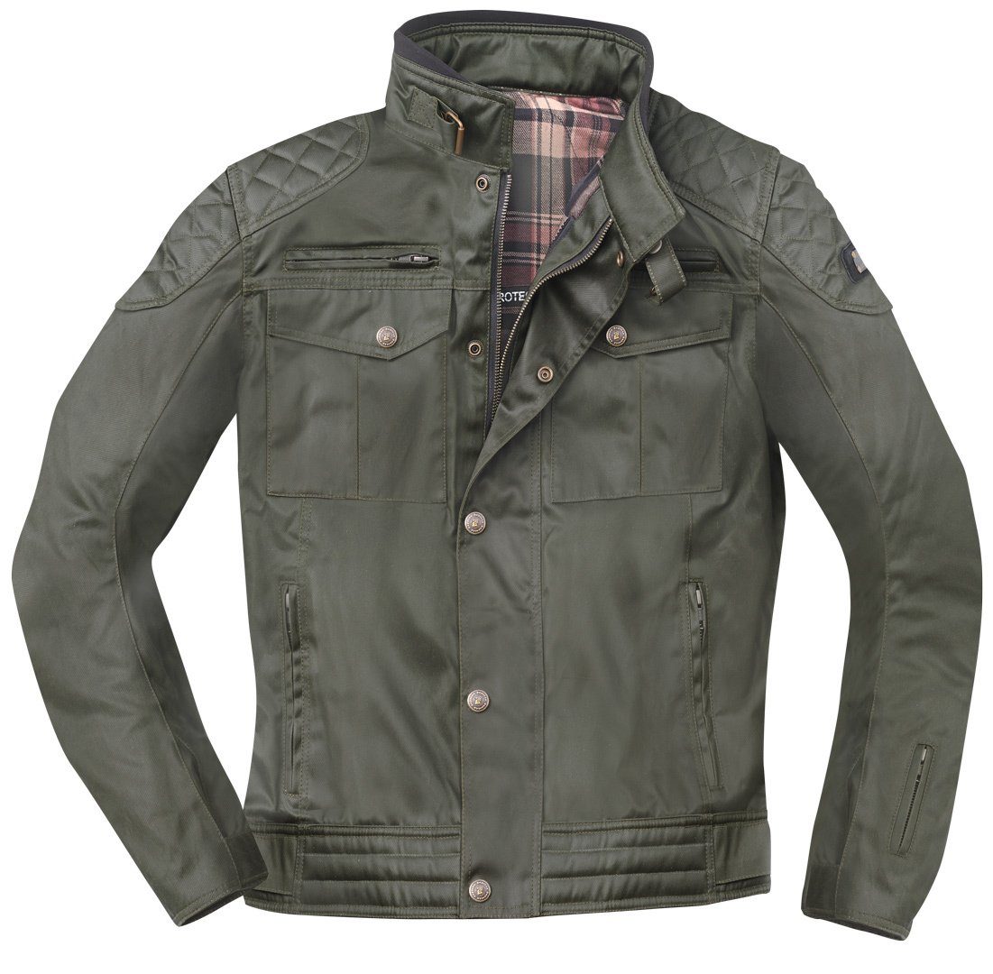 Motorradjacke Barton wasserdichte Motorrad Wachsjacke