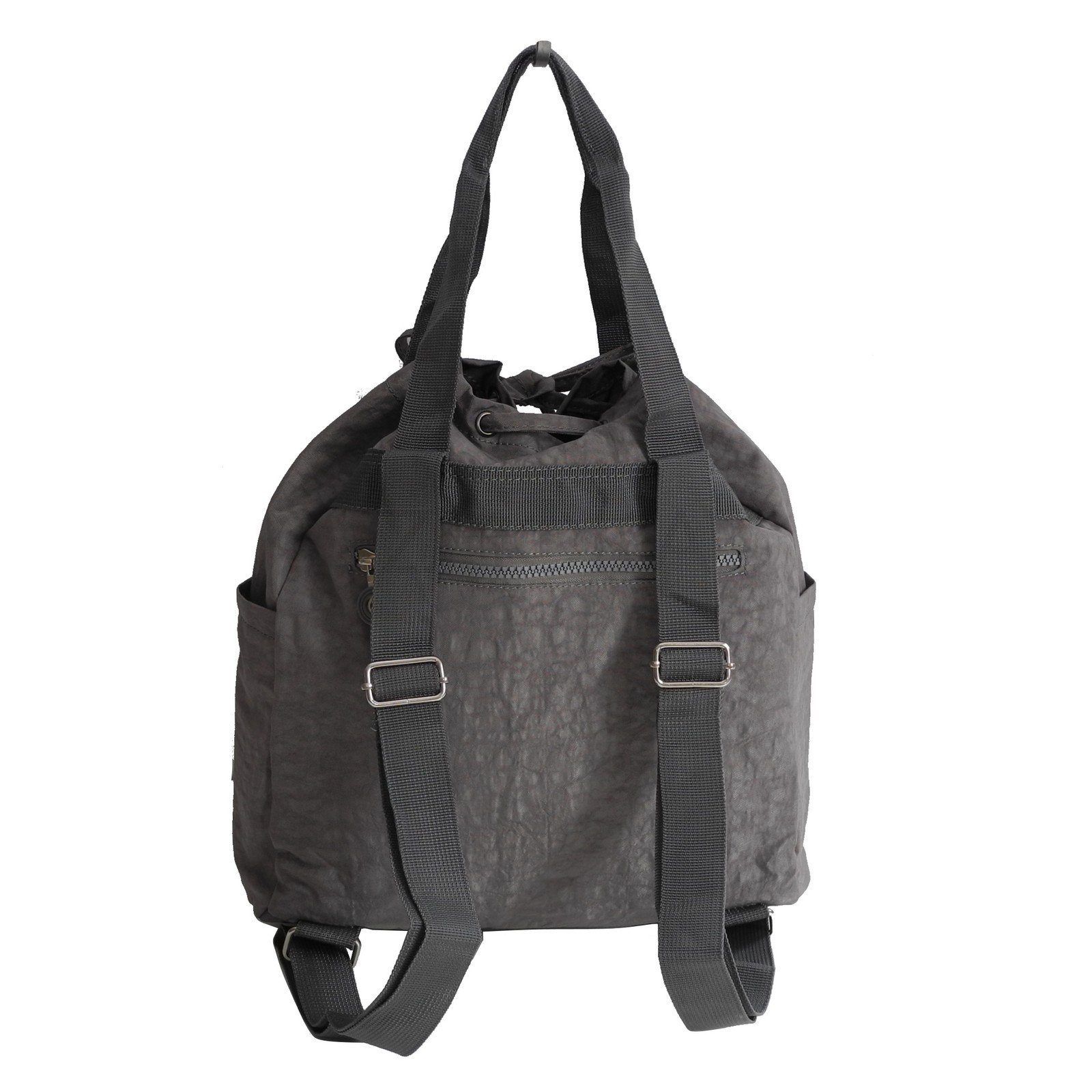 BAG STREET Cityrucksack leichte Street Damen - Grau Bag Rucksackhandtasche