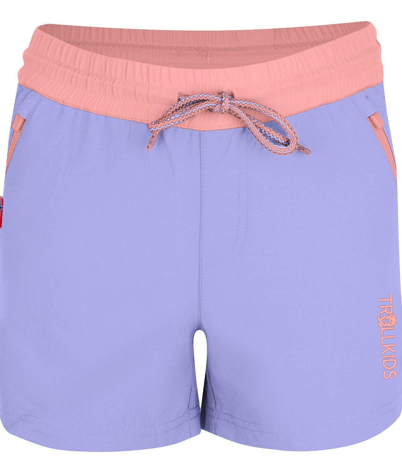 TROLLKIDS Trekkingshorts Arendal Lila/Aprikose