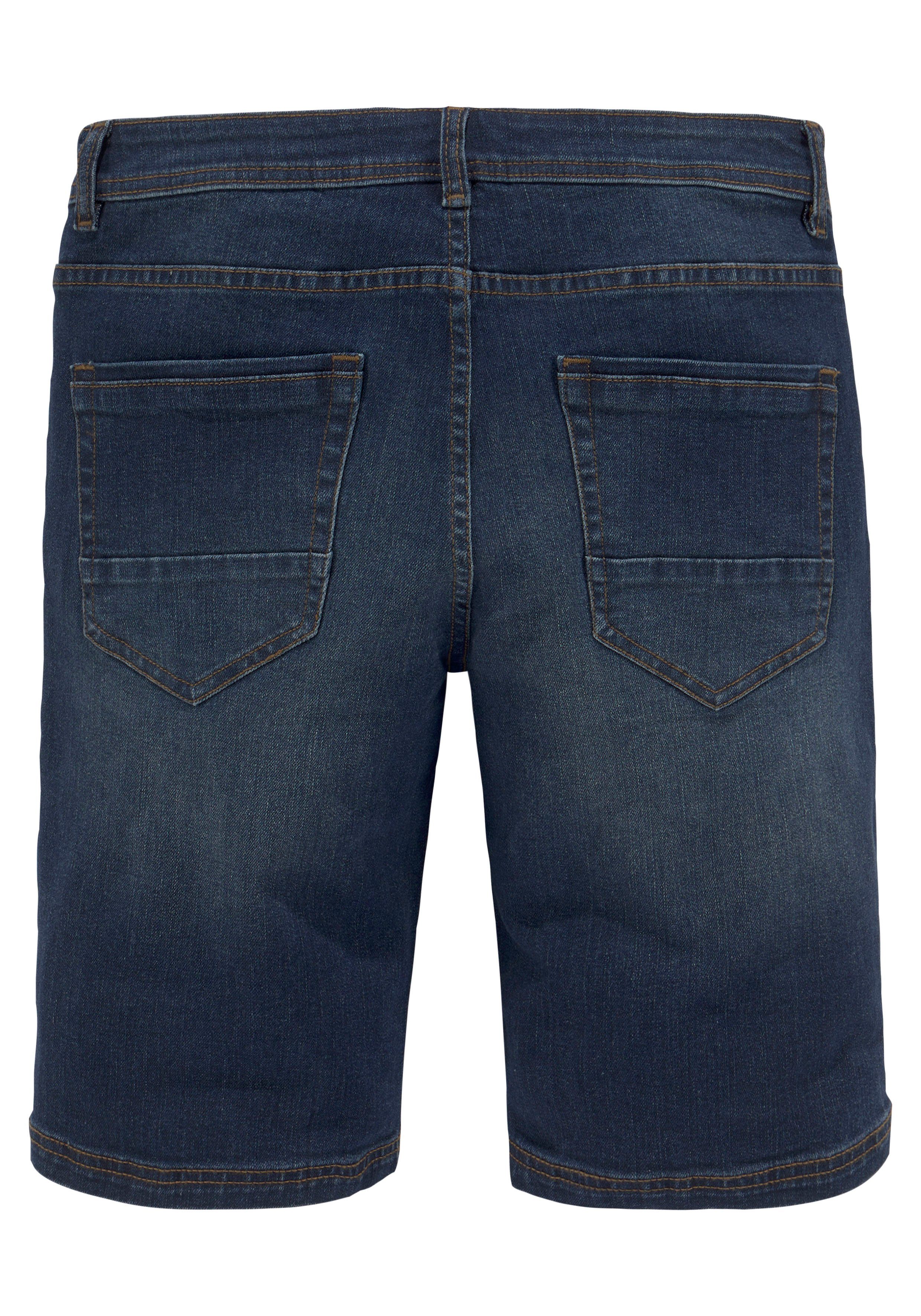 Shorts AJC dark im 5-Pocket-Stil blue
