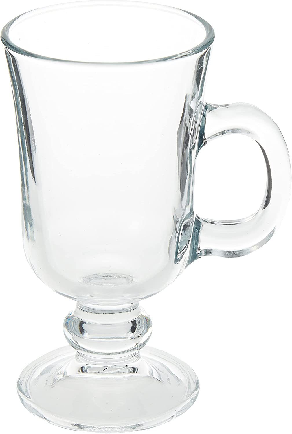 Pasabahce Gläser-Set Irish 2er Set Kaffeeglas mit Henkel, Tee, Latte Macchiato, 2-tlg.