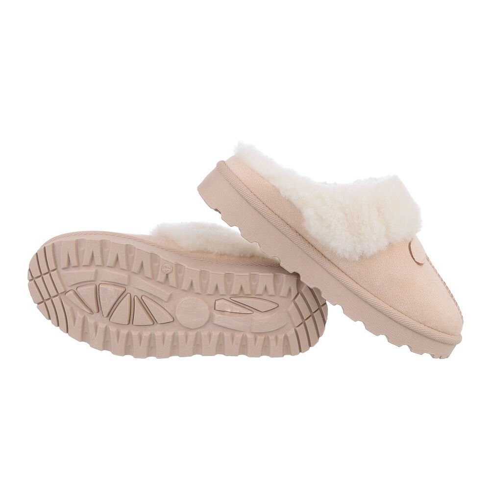 Ital-Design Damen Hausschuhe Freizeit Snowboots (84556797) günstig online kaufen