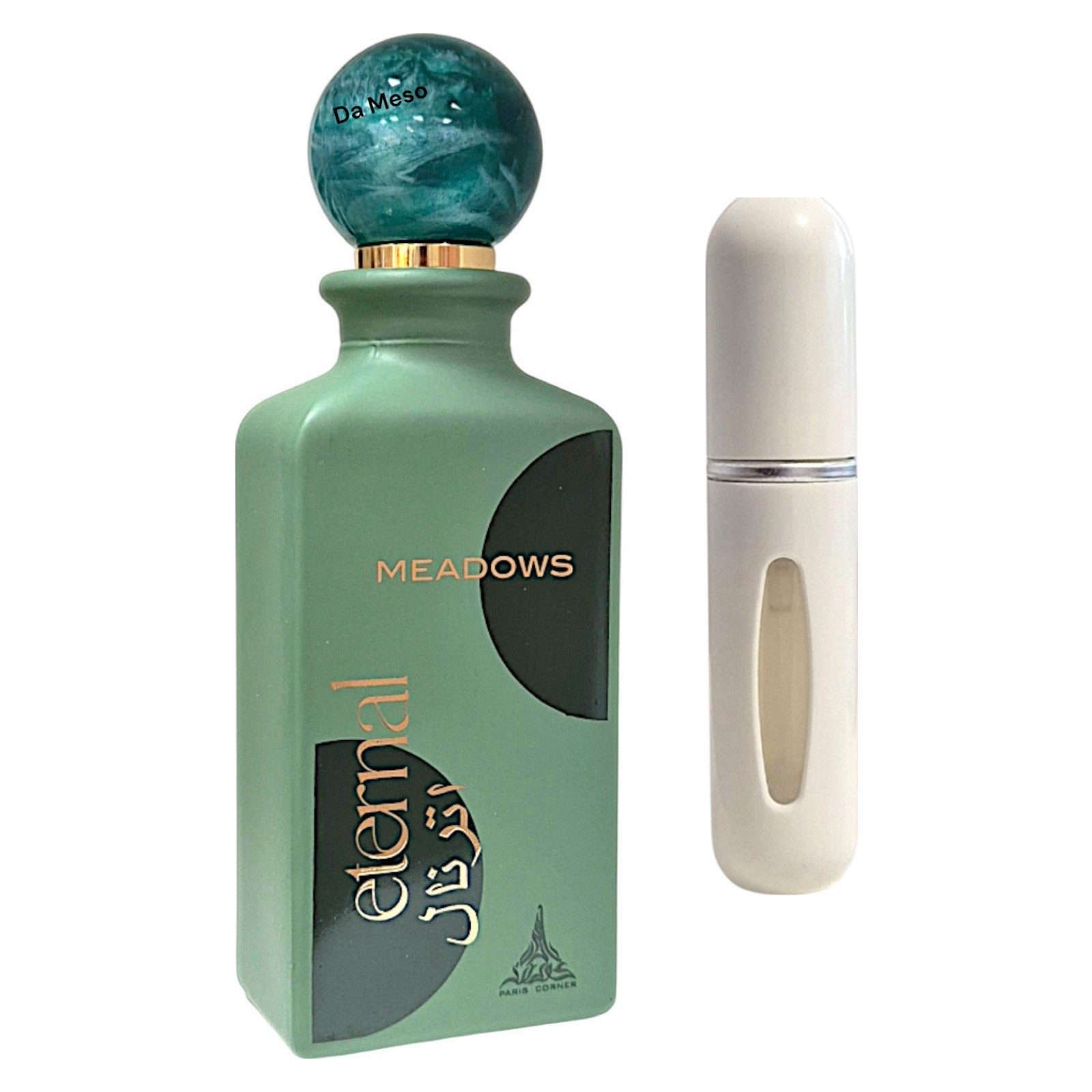 Paris Corner Duft-Set Eternal MEADOWS EDP 85ml + Parfümzerstäuber (leer)