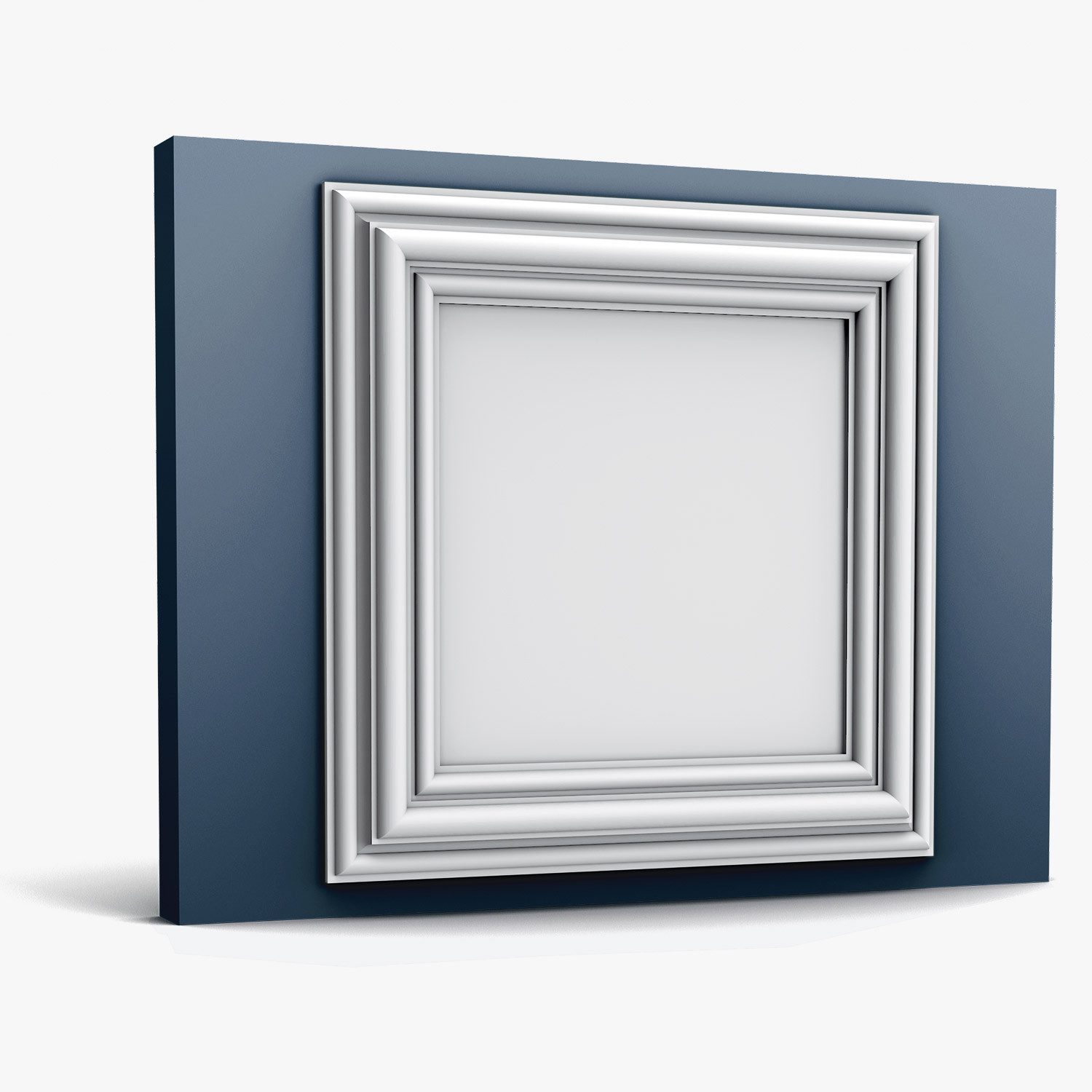 Orac Decor 3D Wandpaneel W121 AUTOIRE 3D Wandpaneel Wandpaneel Zierelement 0,25 m2, BxL: 50x50 cm, 0.25 qm, (Dekorpaneel, 1-tlg., AUTOIRE Stuck-Wandpaneel Zierelement Dekorelement) weiß vorgrundiert