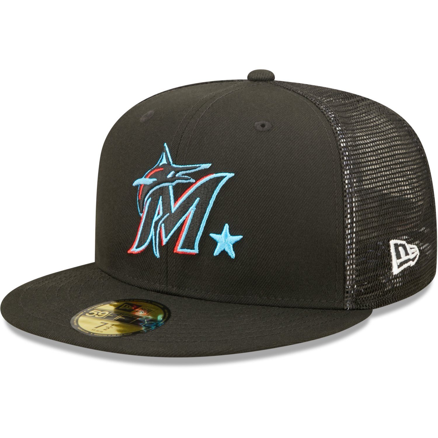 New Era Marlins ALLSTAR Fitted 59Fifty GAME Cap Miami