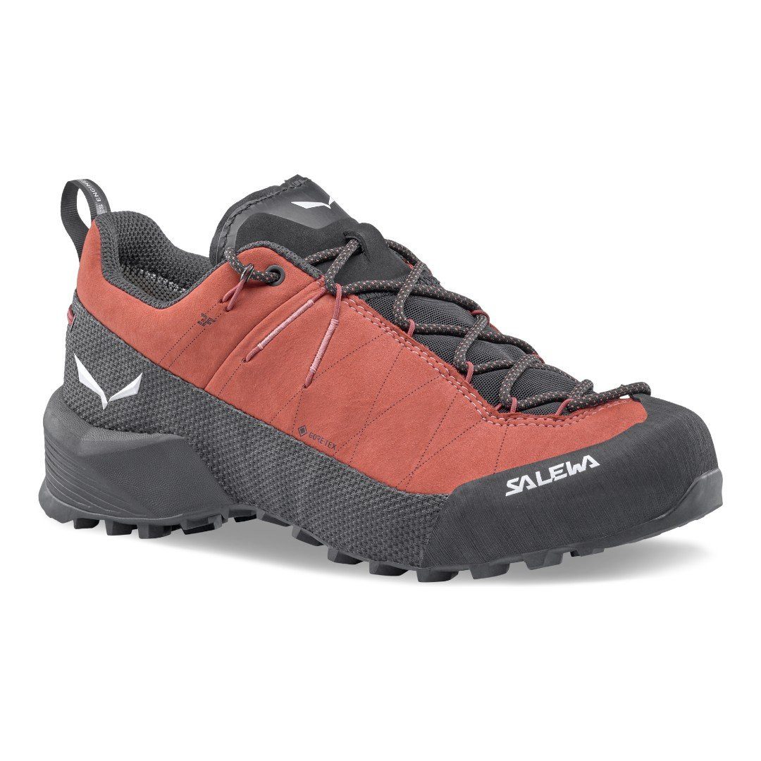 Salewa Wildfire Leather 2 GTX (Zustieg, Nubukleder, wasserdicht) rot/schwarz Wanderschuh