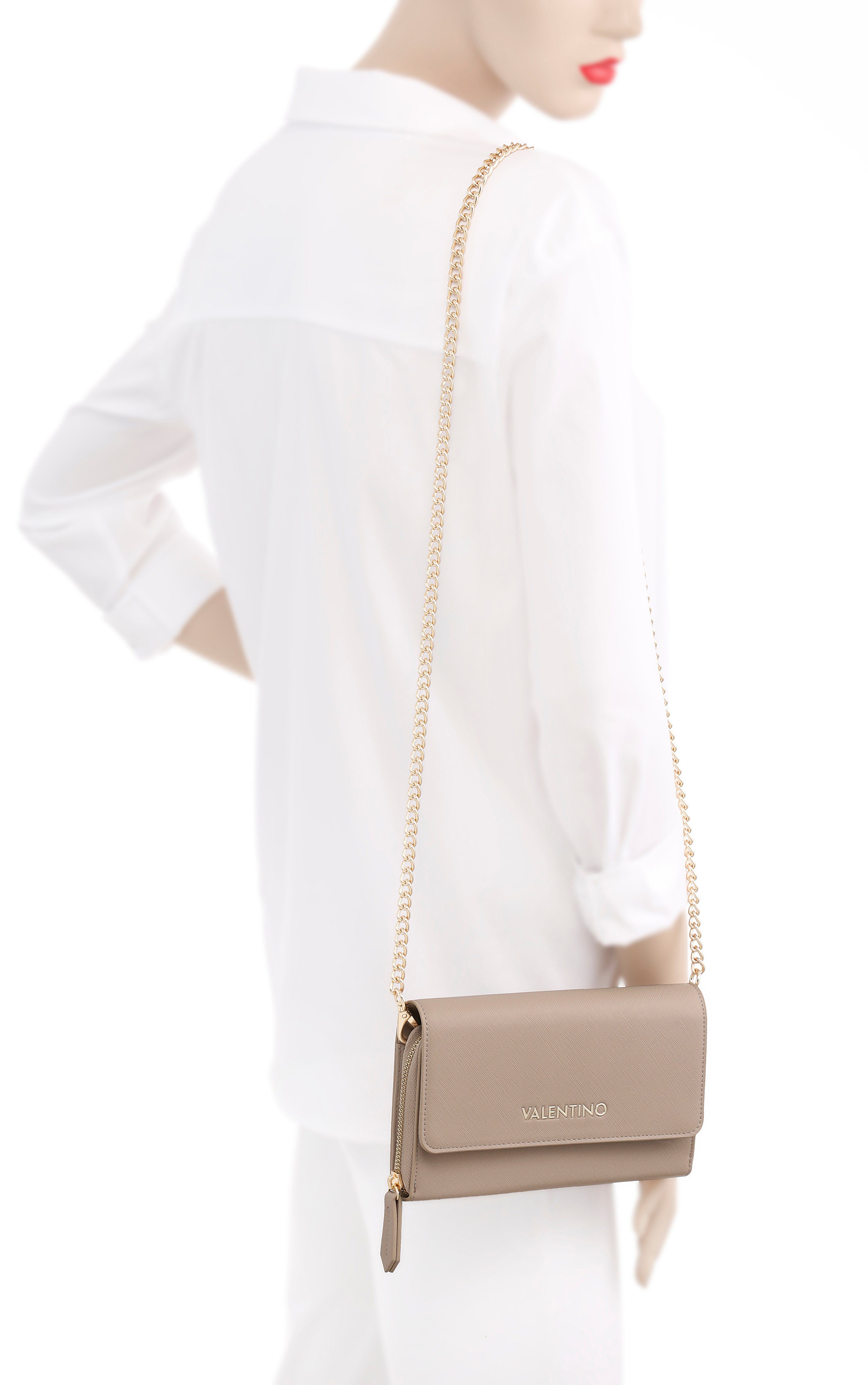 VALENTINO BAGS Geldbörse ZERO RE, Handtasche Damen Tasche Damen Schultertasche Kettentasche