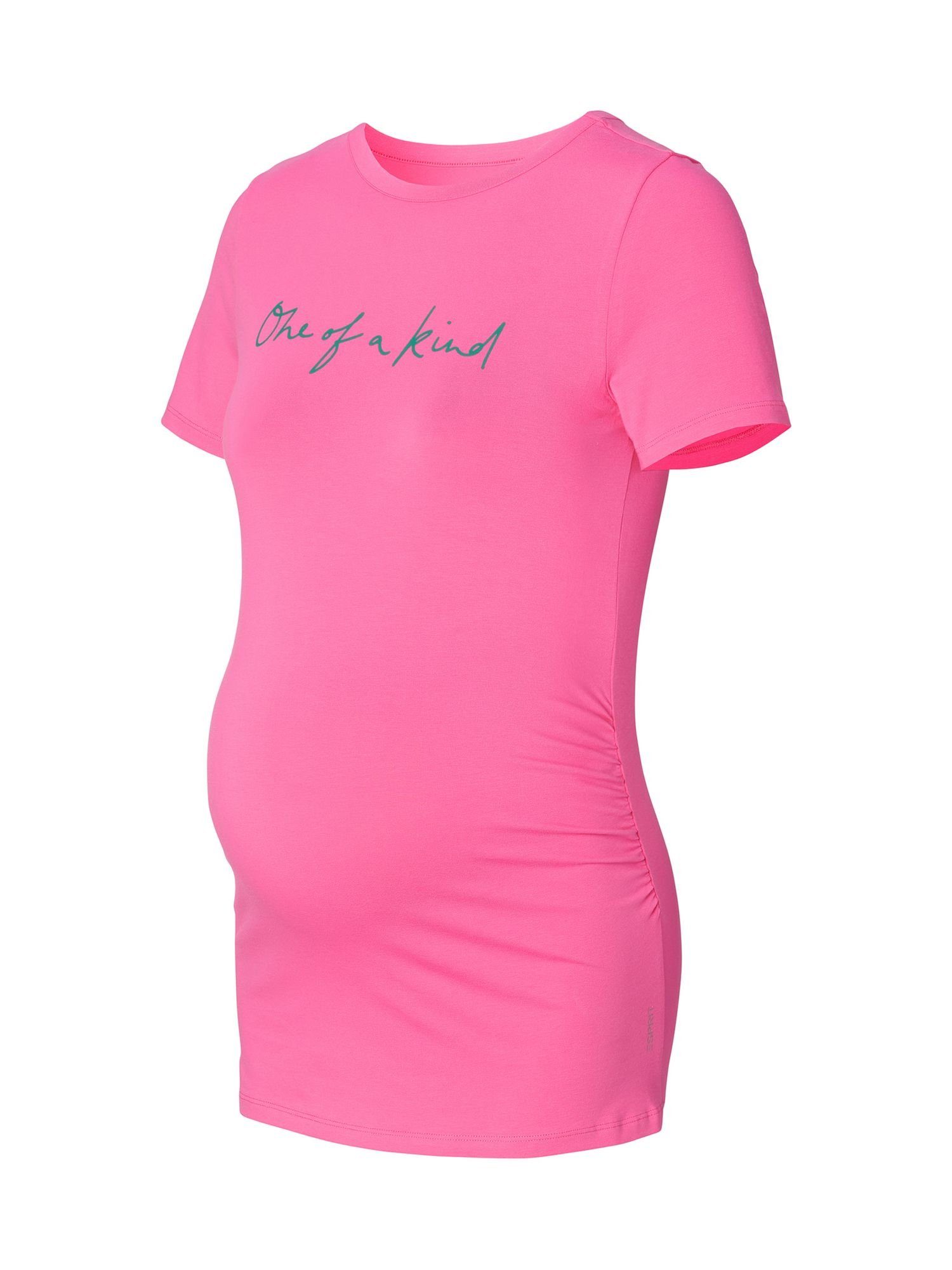 ESPRIT maternity Umstandsshirt T-Shirt mit Statement-Print, Bio-Baumwolle