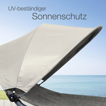 aktivshop Gartenliege Schaukelliege XXL aktiv, mit Sonnendach