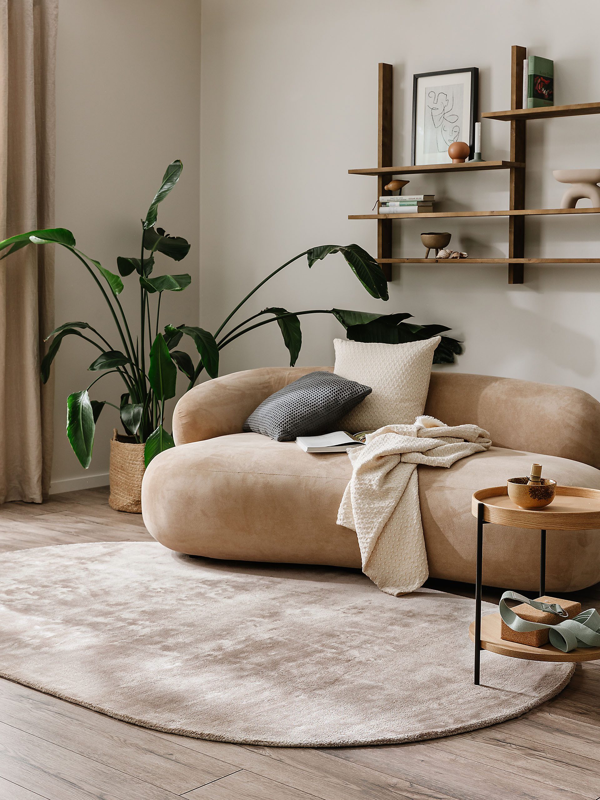 benuta Teppich Nela, oval, Höhe: 6 günstig online kaufen