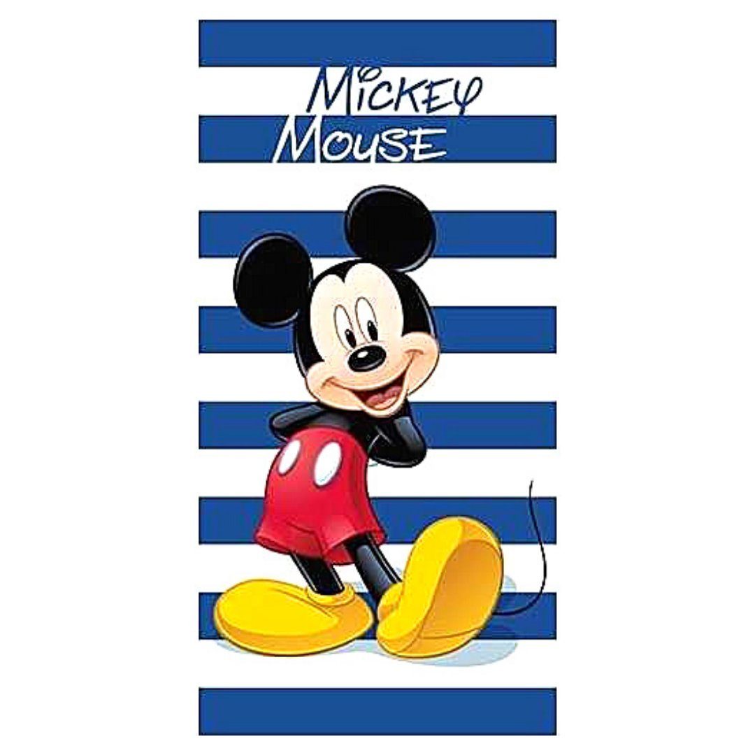 Disney Mickey Mouse Strandtuch Mickey, Jungen Strandtuch 70 x 140 cm aus Ba günstig online kaufen