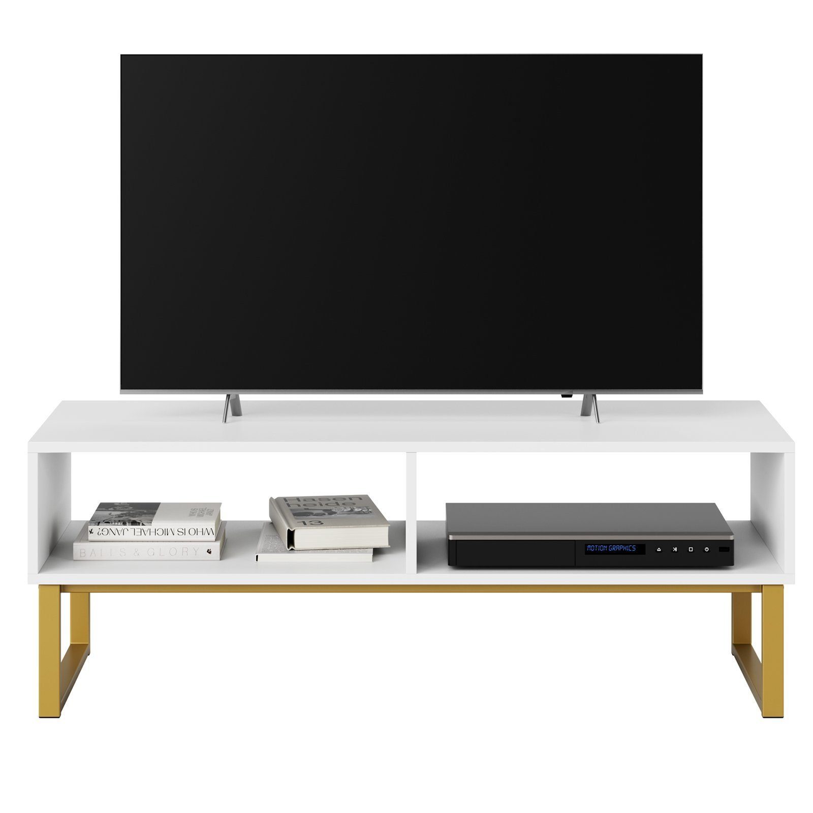 Homfa Lowboard, TV Schrank 108cm Fernsehtisch günstig online kaufen