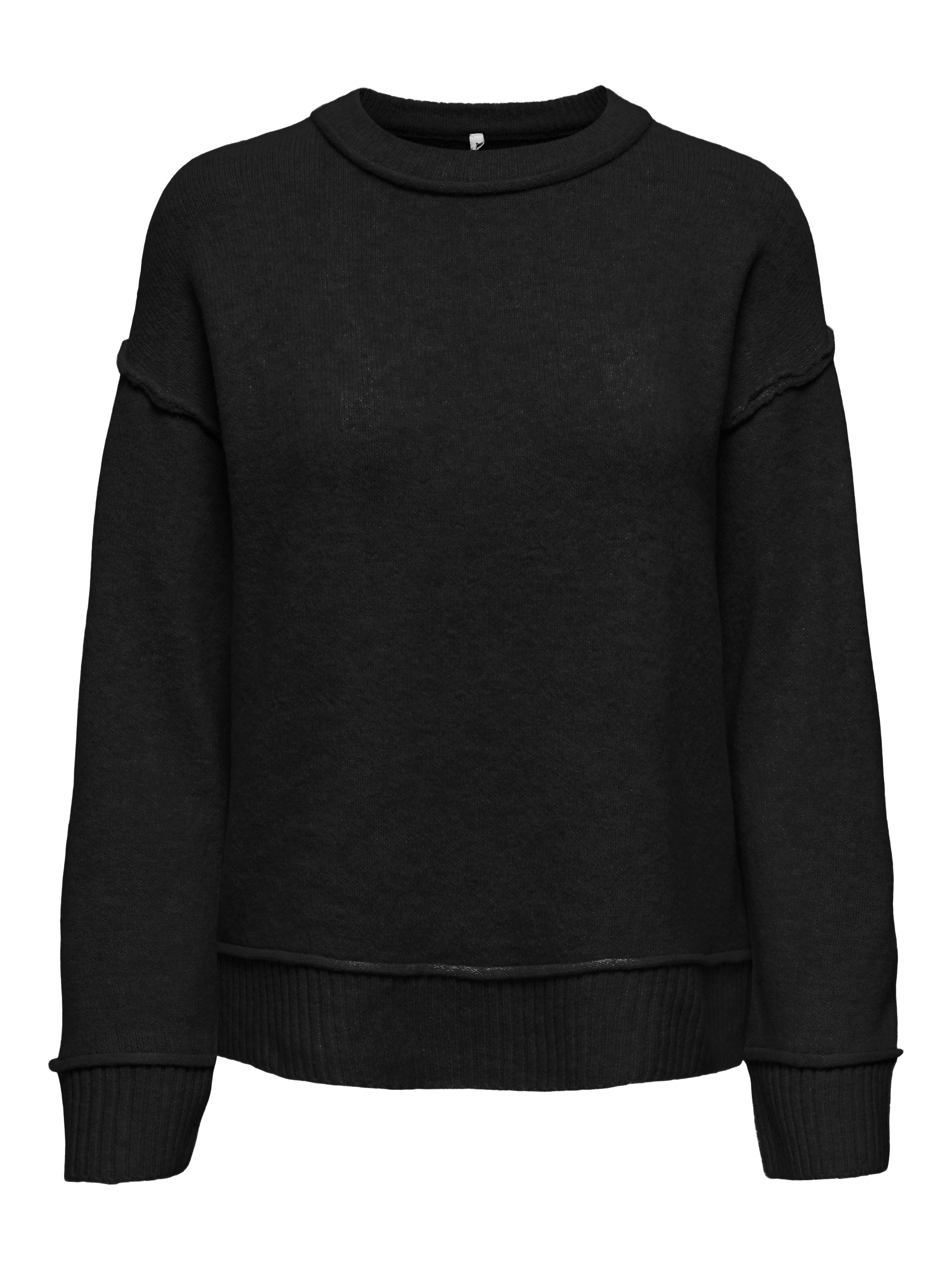ONLY Strickpullover ONLHAZEL LS DETAIL O-NECK BF KNT günstig online kaufen