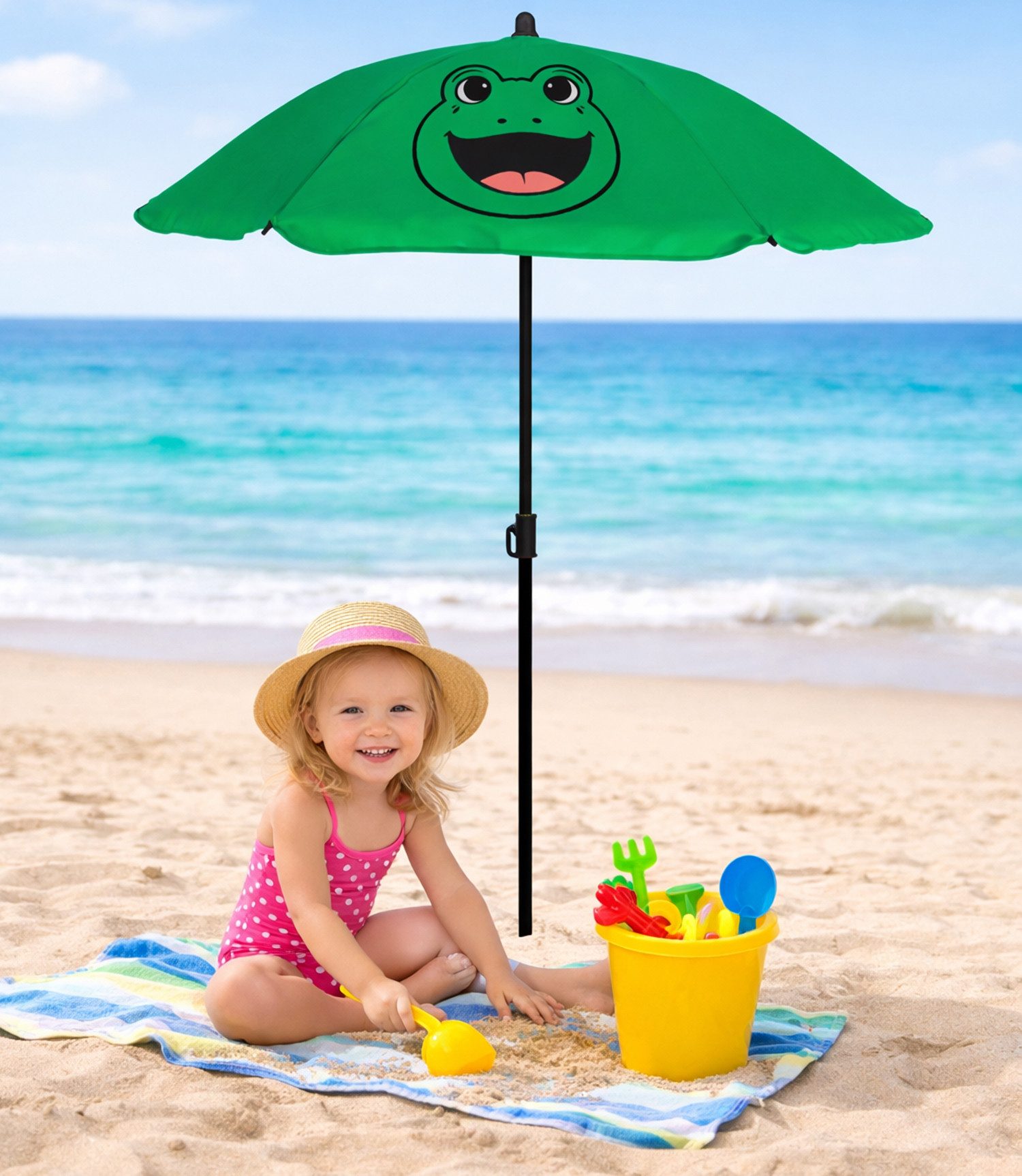 Mojawo Essgruppe Kinder Sonnenschirm Sonnenschutz Gartenschirm Ø110xH130 cm günstig online kaufen