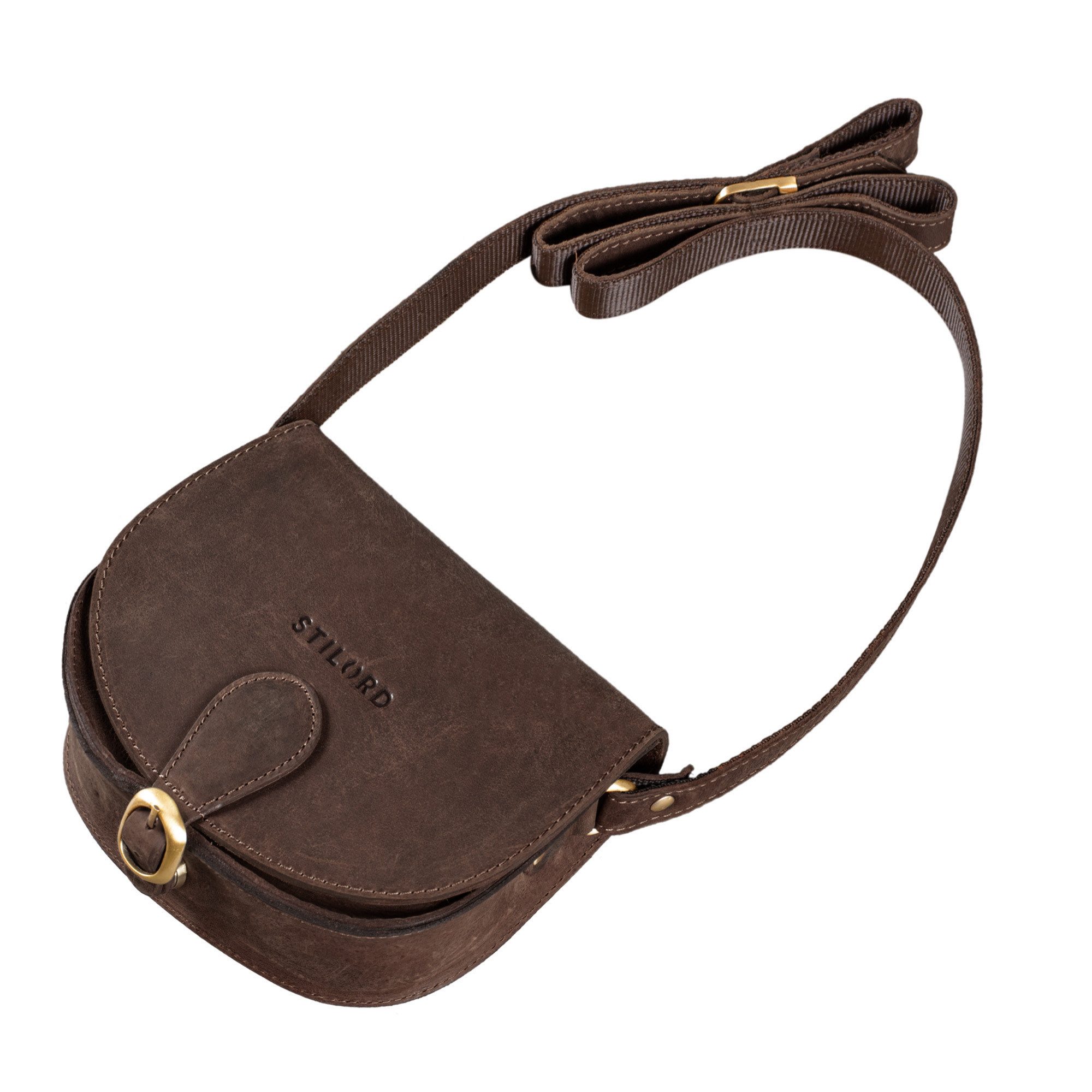 STILORD Handtasche "Helena" Kleine Handtasche Leder Damen