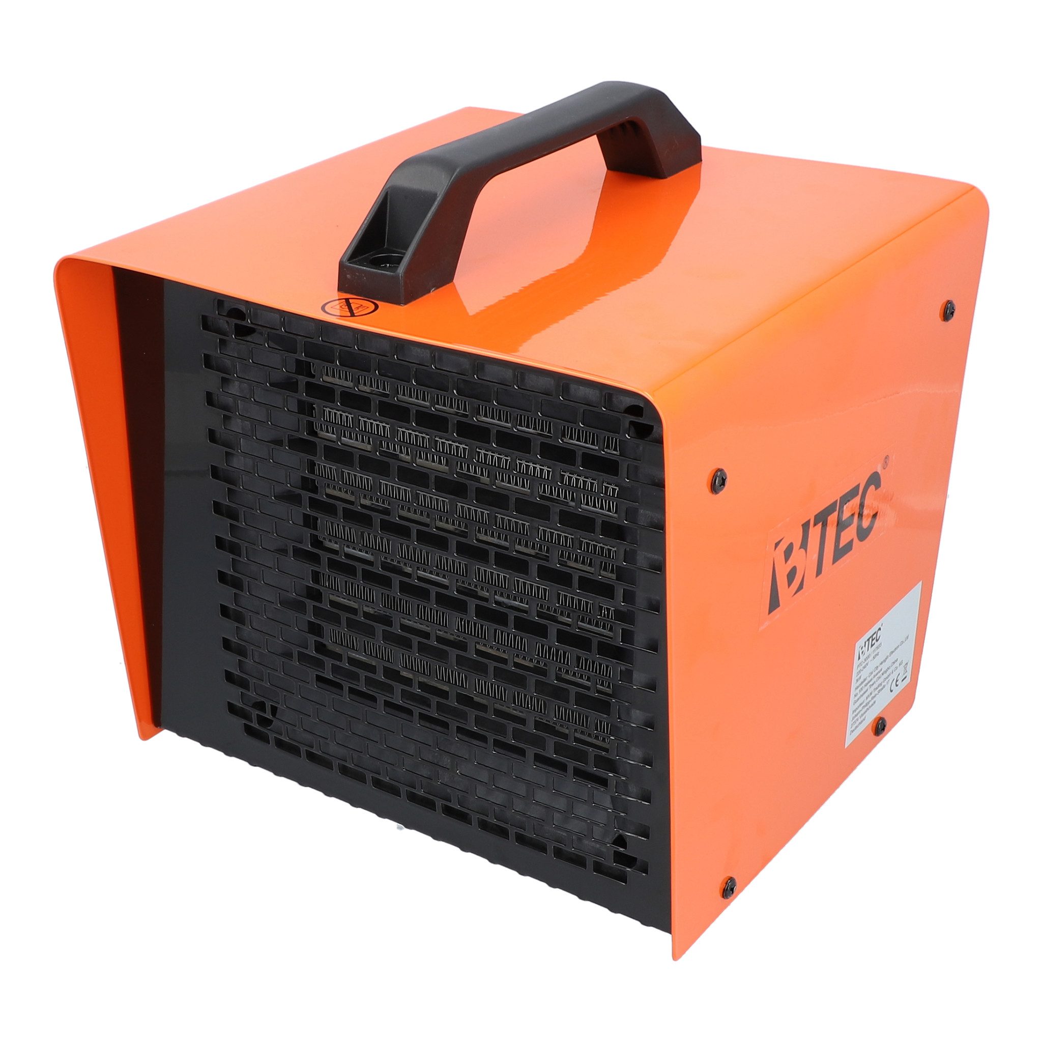 BTEC Keramikheizlüfter BTEC Keramik Elektroheizer 3 kW, Heizlüfter, Bauheizer, Frostwächter