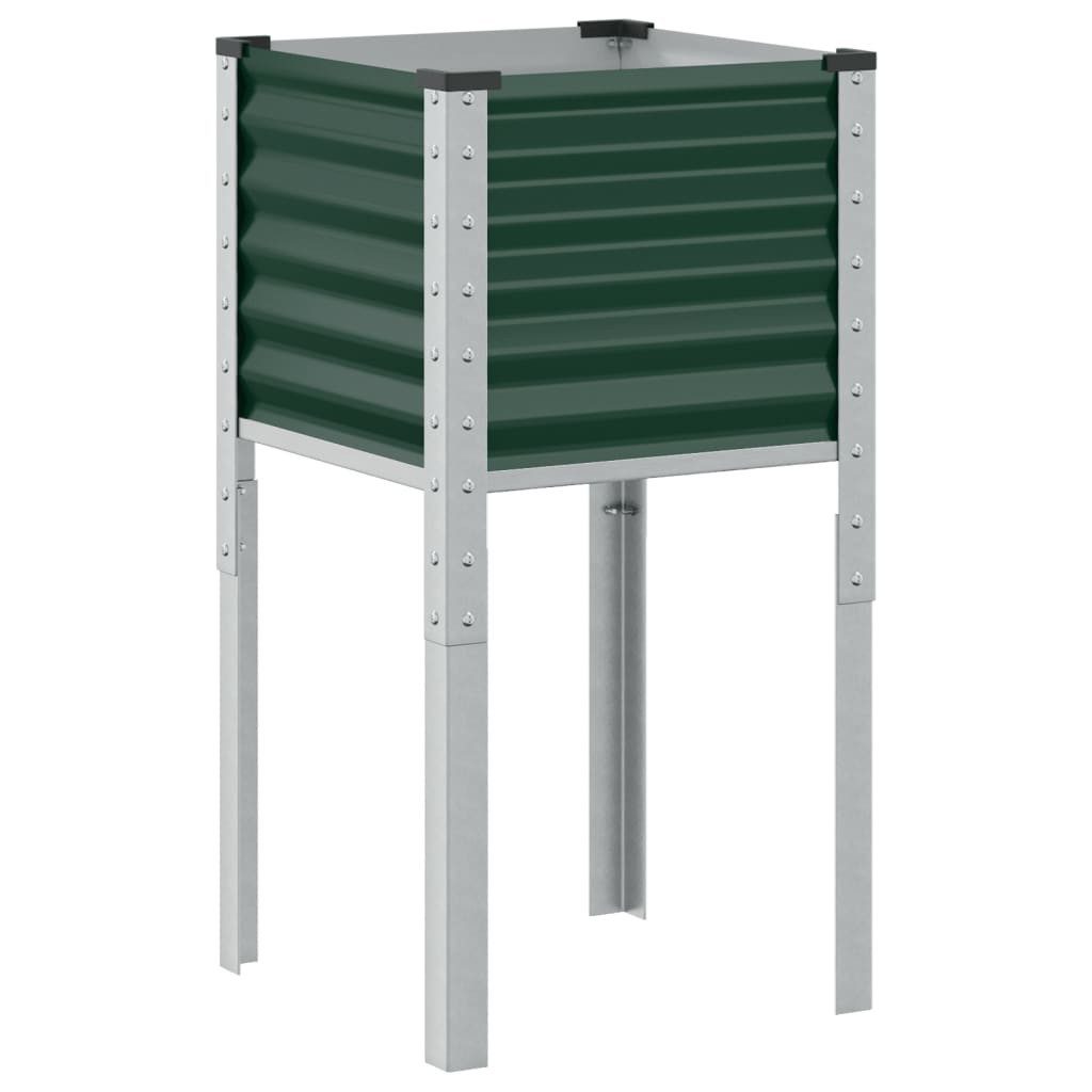 vidaXL Blumentopf Pflanzkübel Grün 45x45x88 cm günstig online kaufen