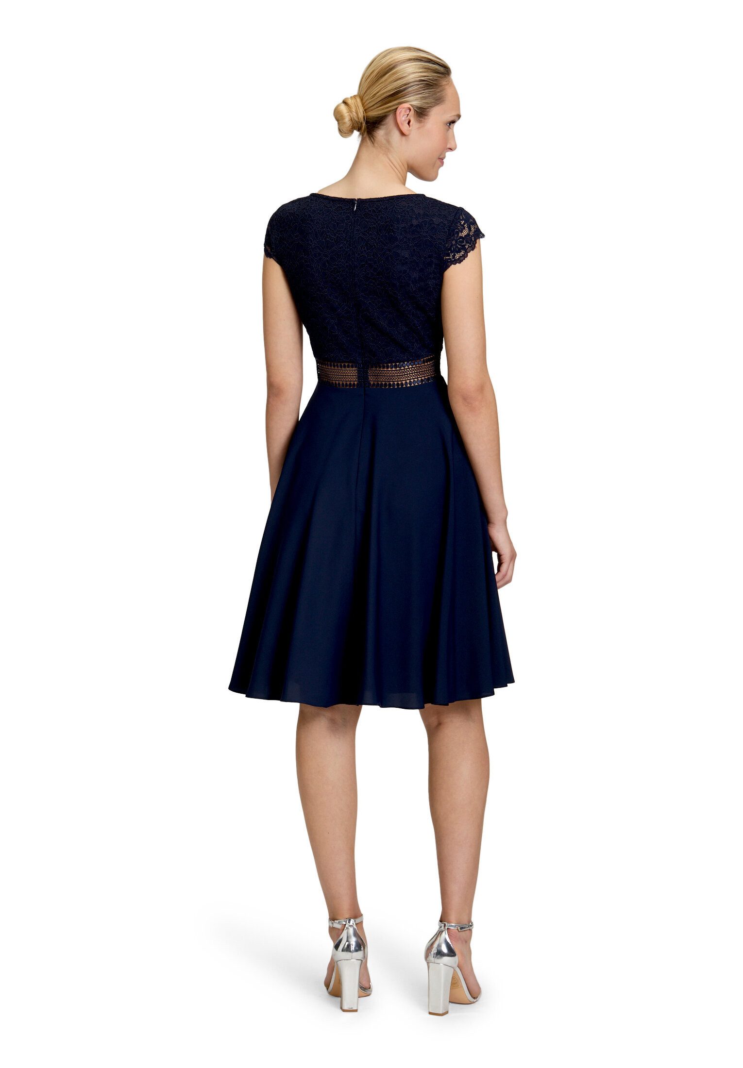 Vera Mont Abendkleid Damen mit Spitze Spitze