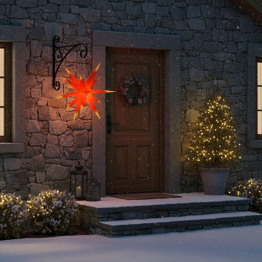 Guru-Shop LED-Stern für außen 3D Außenstern Kaspar, Weihnachtsstern,.., Leu günstig online kaufen