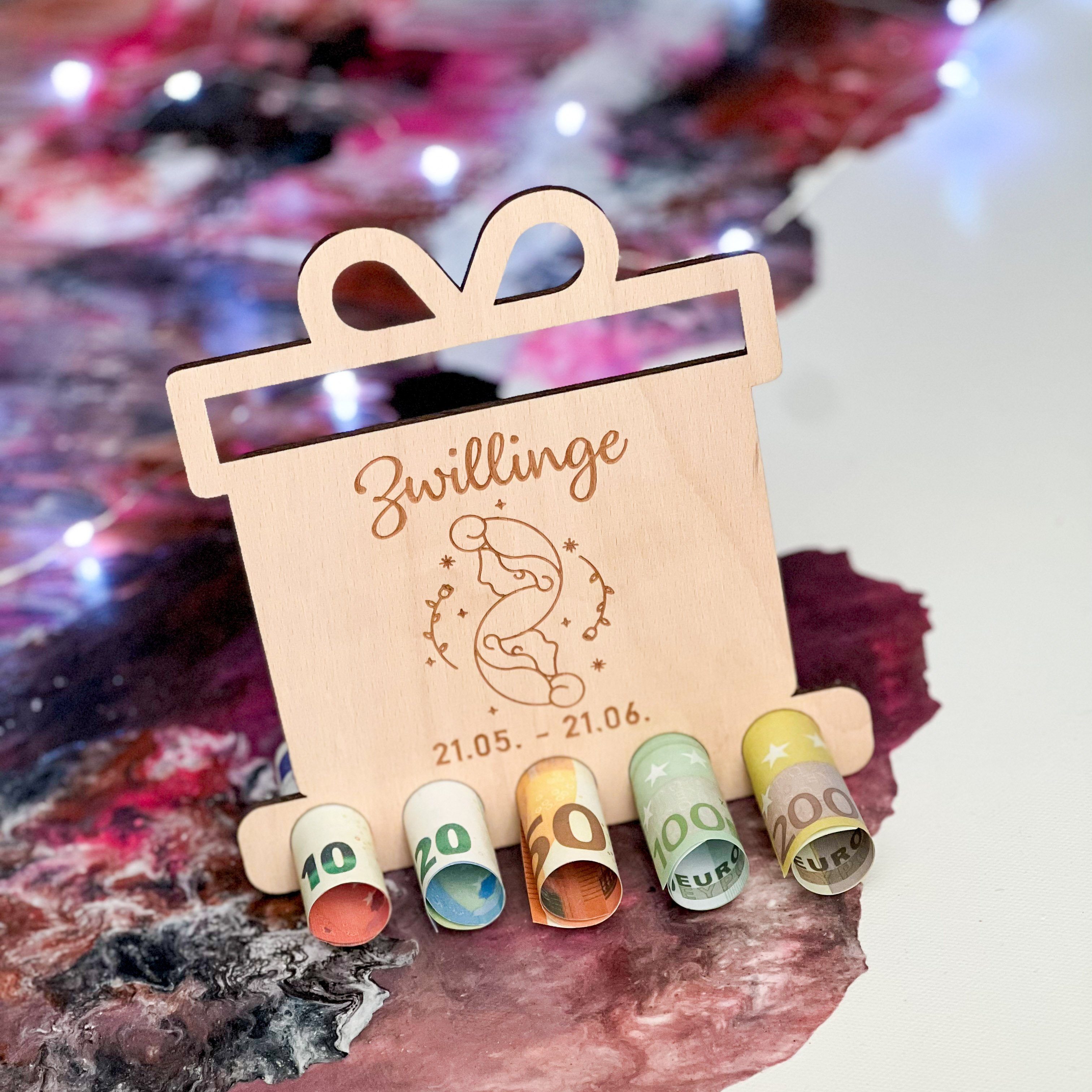 Spruchreif® Spardose Geldgeschenke, Geschenke aus Holz, günstig online kaufen