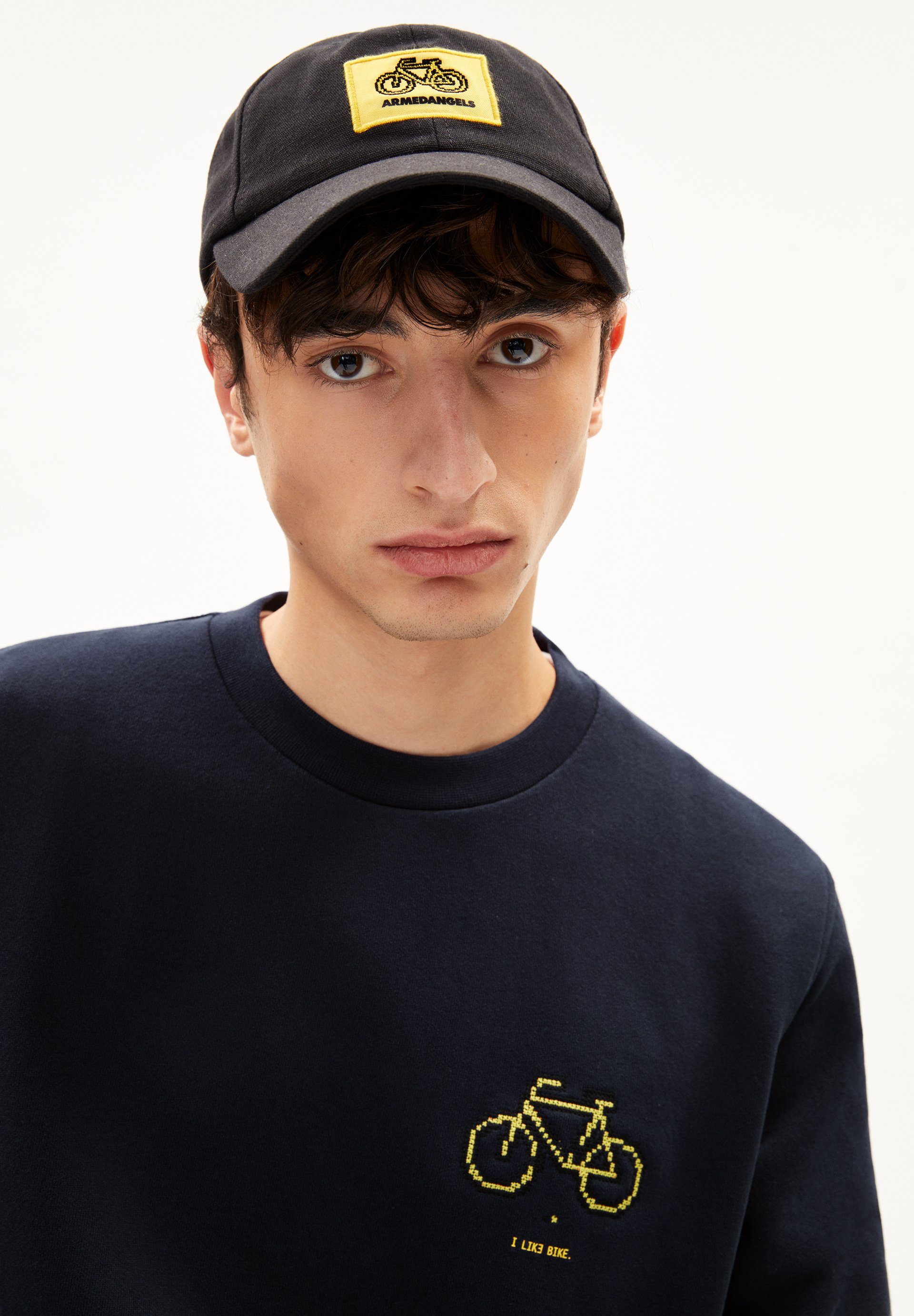 Armedangels Sweatshirt BAARO PIXXEL Regular Fit