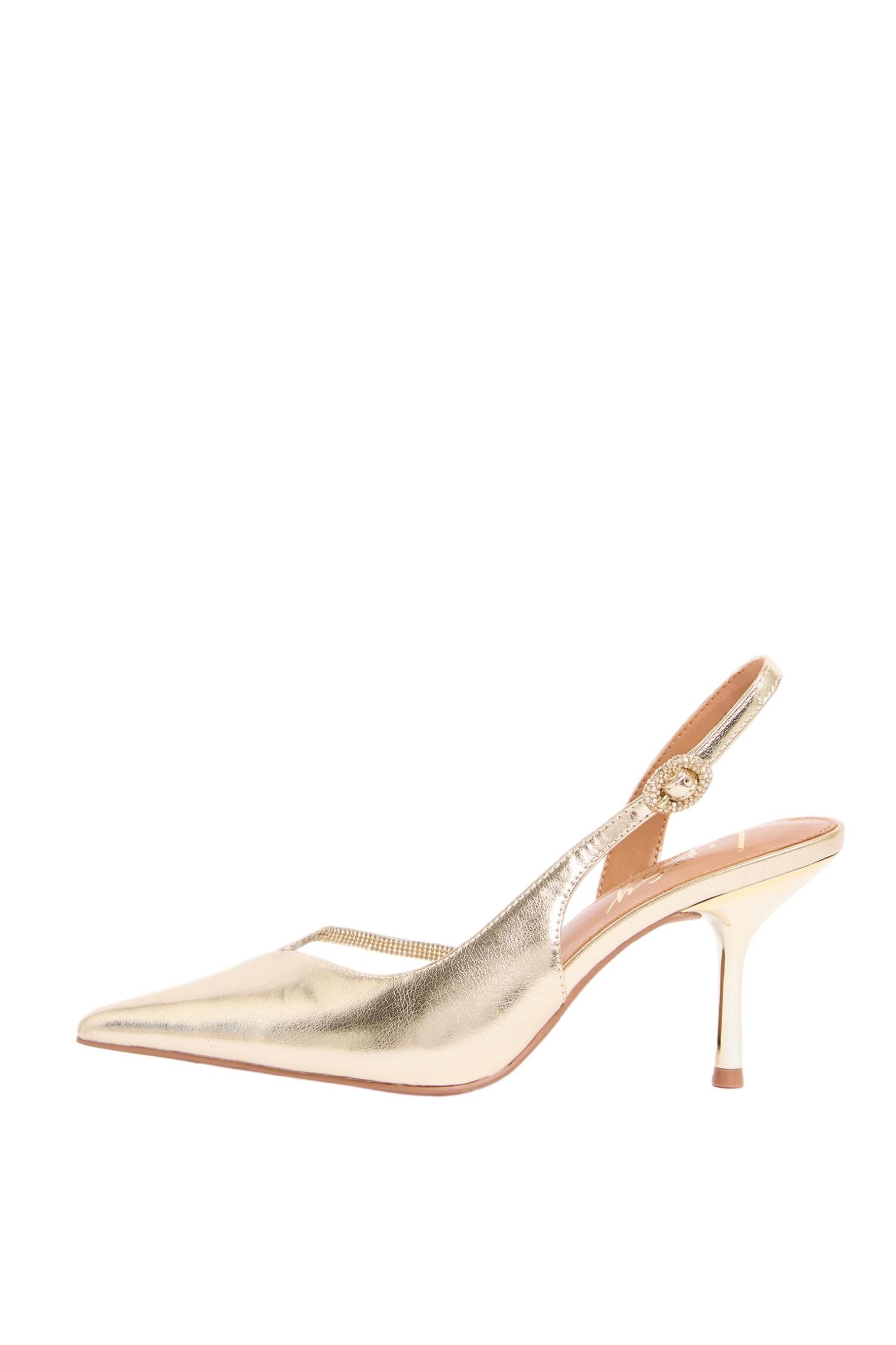 LIPSY Lipsy Stiletto-Pumps, Plexiglas, Strass + Metallic Pumps (1-tlg)