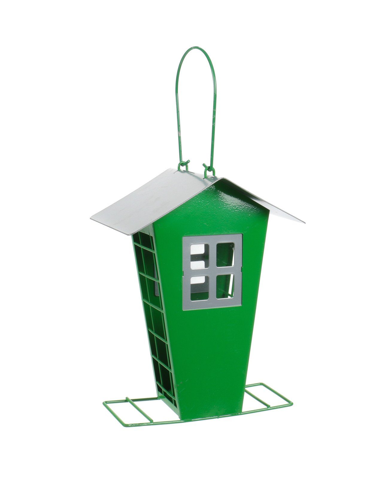 Bubble-Store Vogelhaus Metall Futtersilo, Metallschlaufe günstig online kaufen