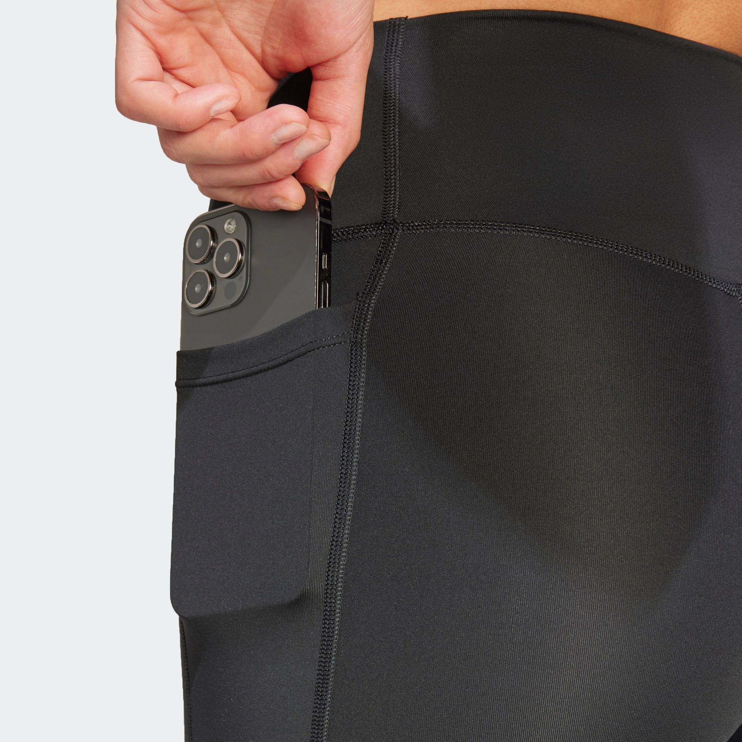 adidas Performance Shorts OPTIMÉ ESSENTIALS KURZE LEGGINGS MIT, 18 CM – Bild 4 von 5